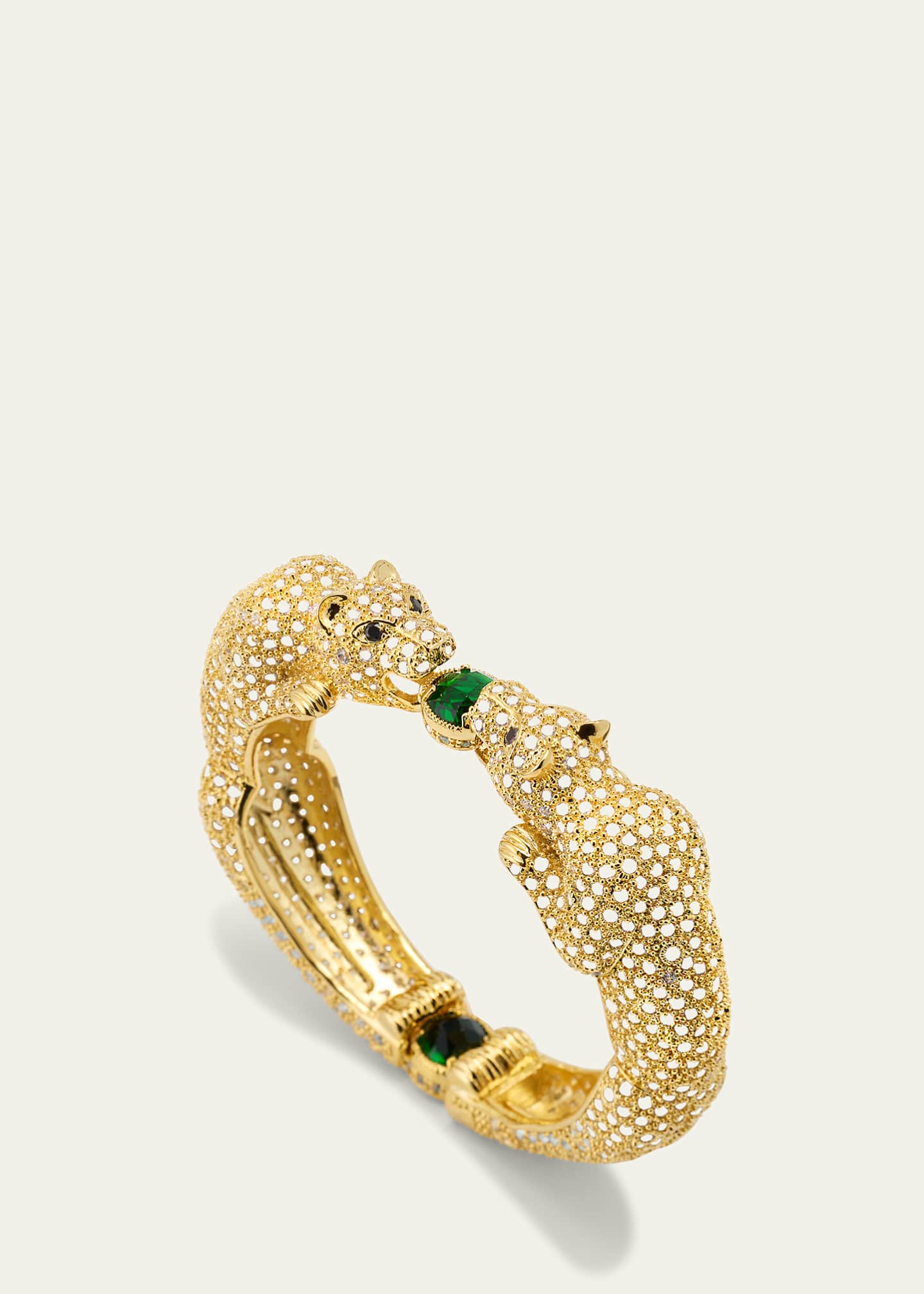 Natasha Accessories Limited Double Tiger Embellished Bracelet Image 3 of 5
