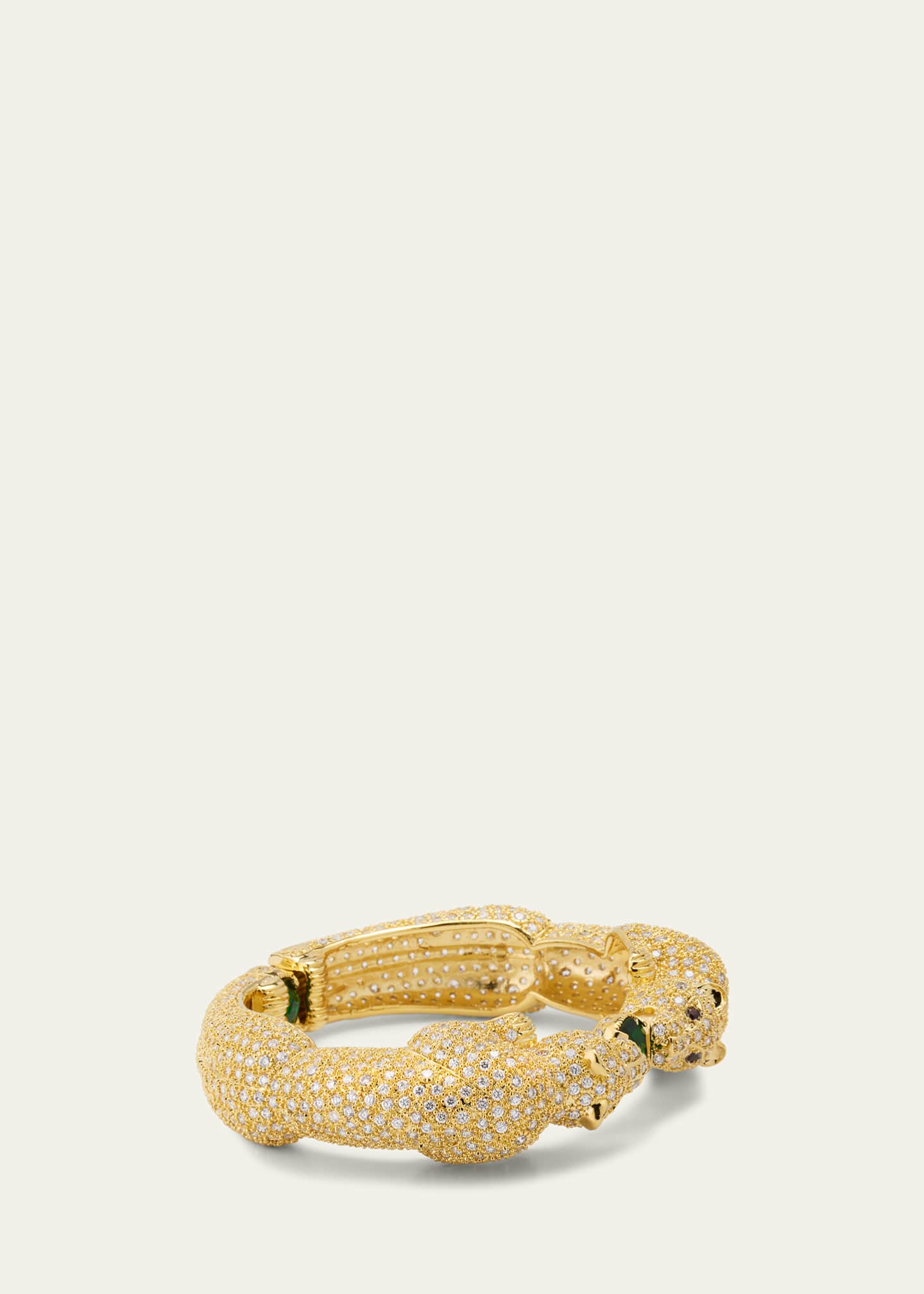 Natasha Accessories Limited Double Tiger Embellished Bracelet Image 4 of 5