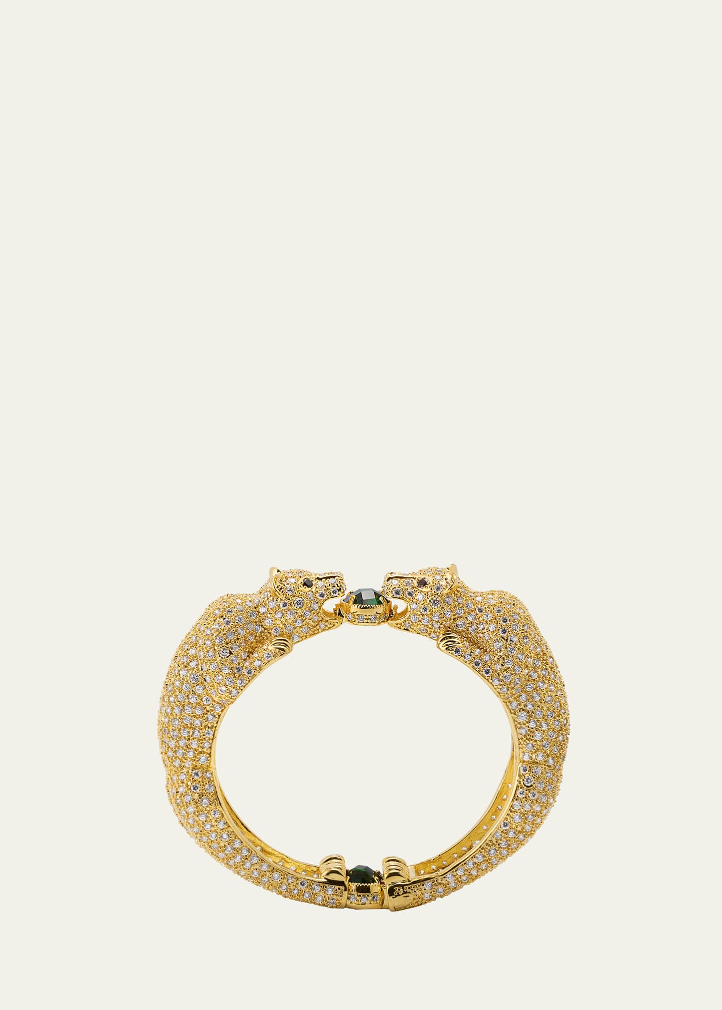 Natasha Accessories Limited Double Tiger Embellished Bracelet Image 1 of 5