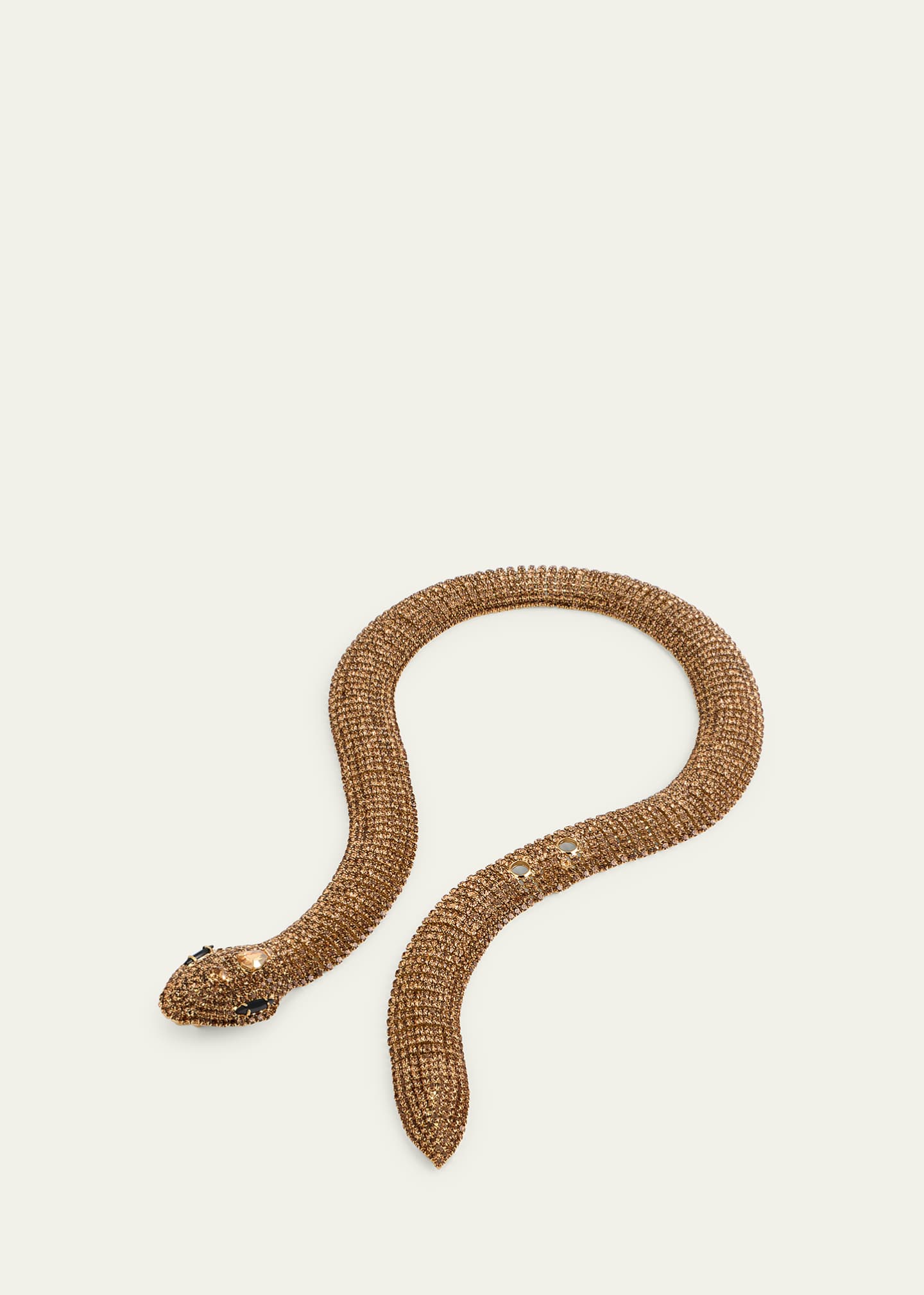 Natasha Accessories Limited Embellished Snake Necklace Image 3 of 4
