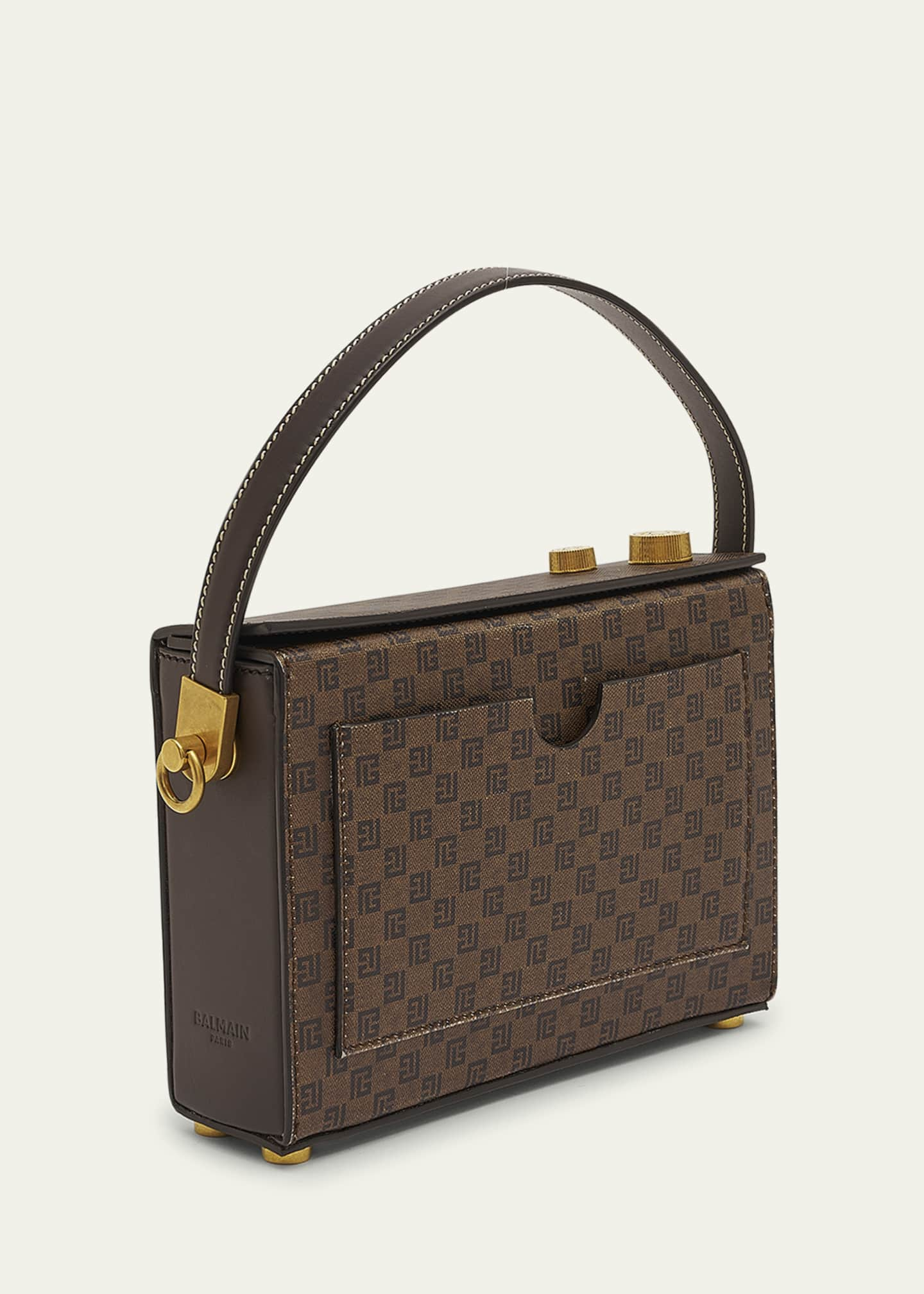 Brown Louis Vuitton Monogram Mini e Crossbody Bag