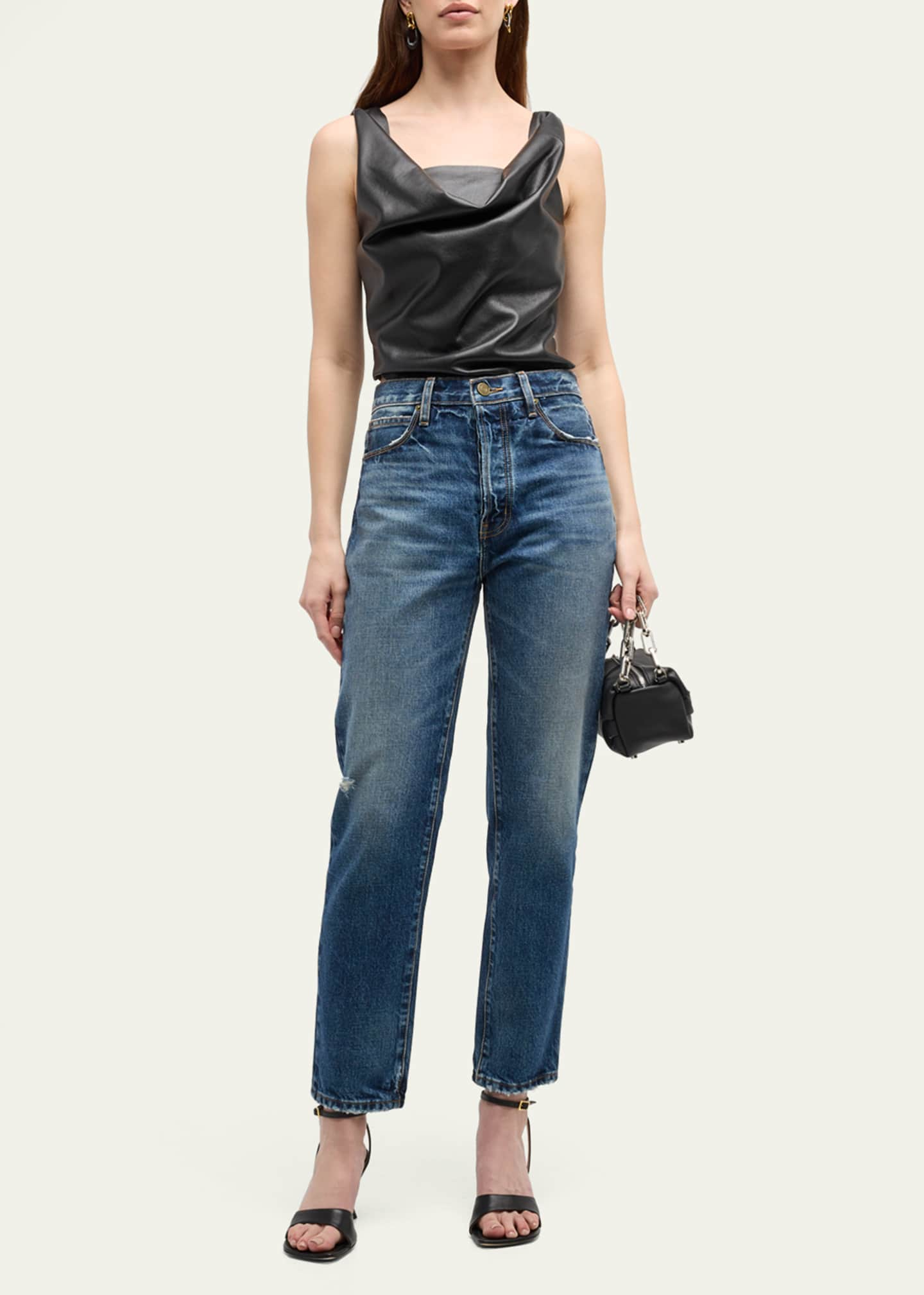 FRAME Le Mec Straight-Leg Jeans - Bergdorf Goodman