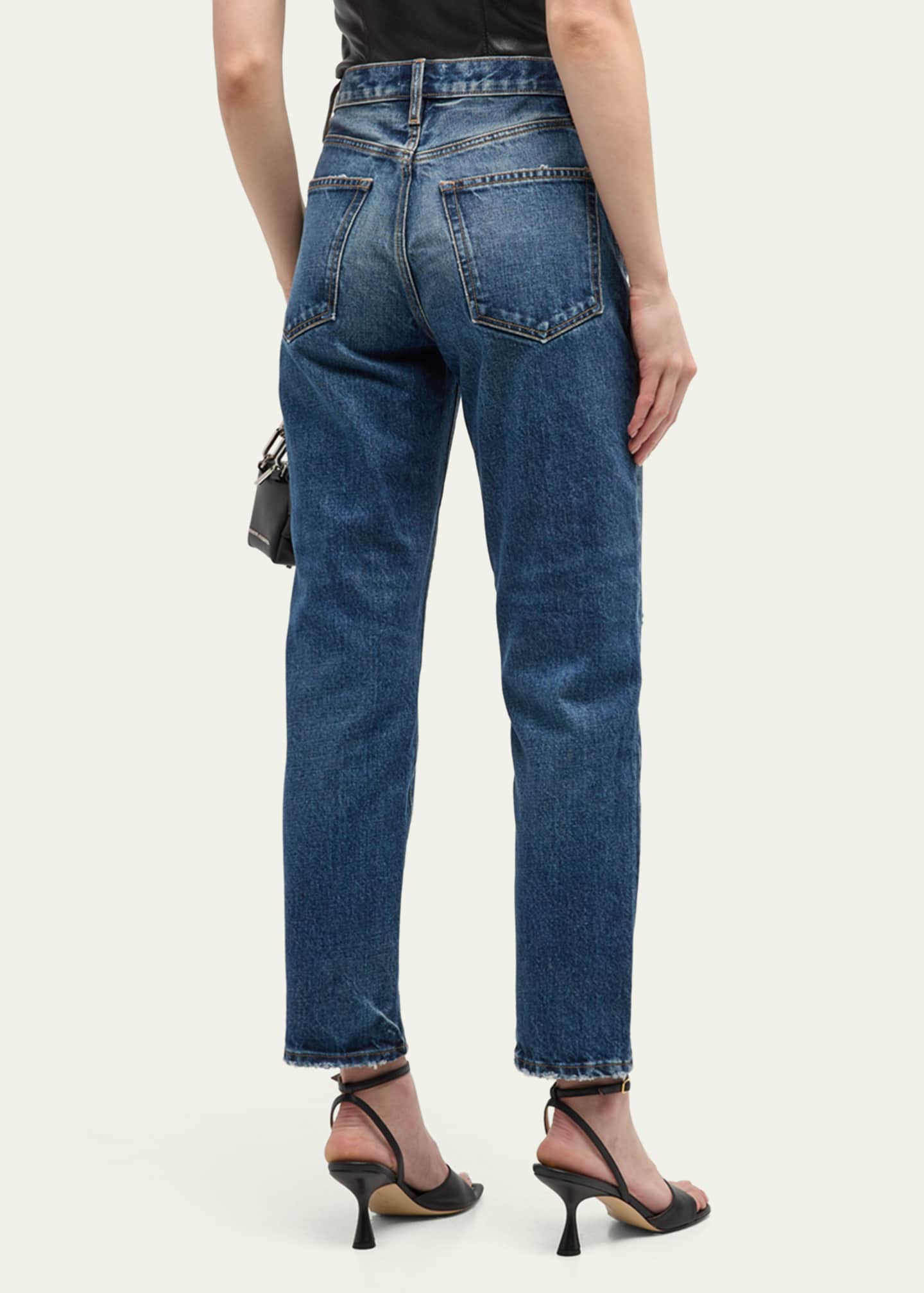 FRAME Le Mec Straight-Leg Jeans - Bergdorf Goodman