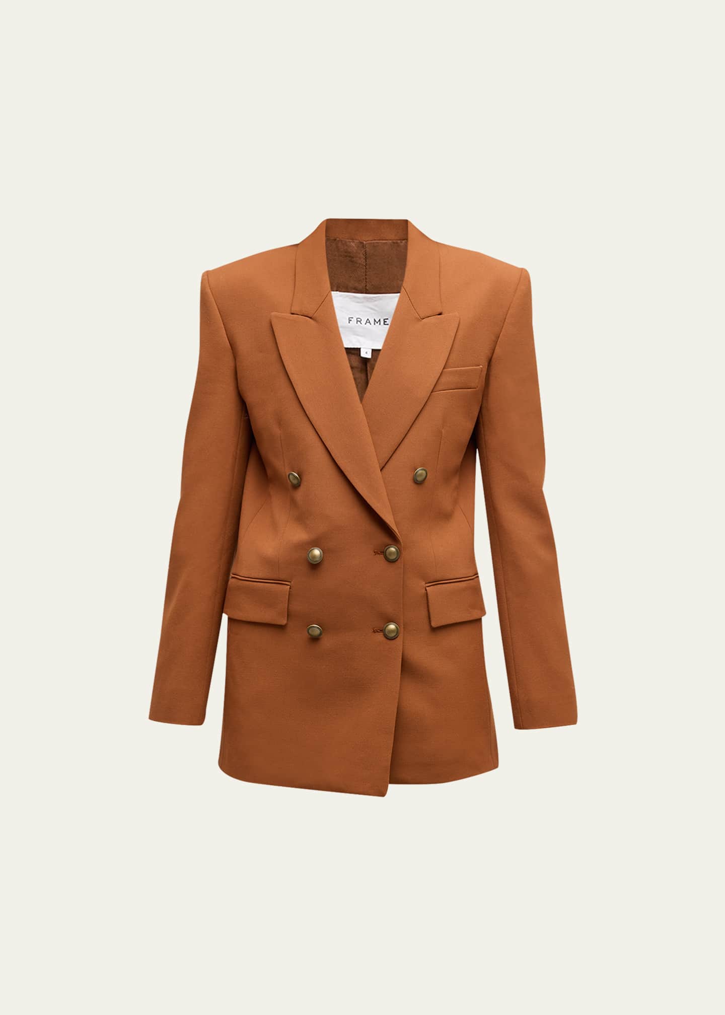 Frame double discount breasted blazer