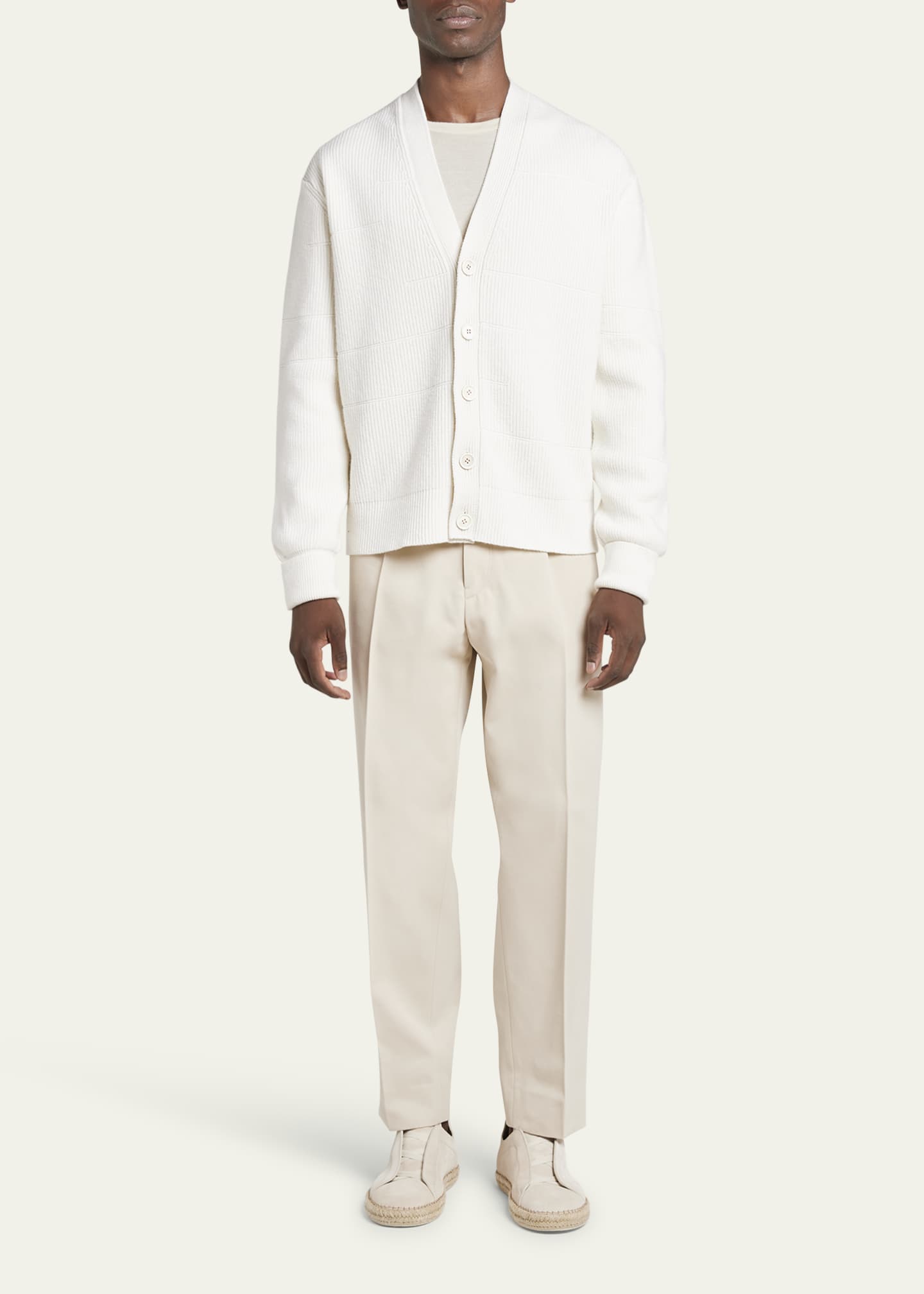 ZEGNA Men s Cashmere Blend Cardigan Sweater Bergdorf Goodman