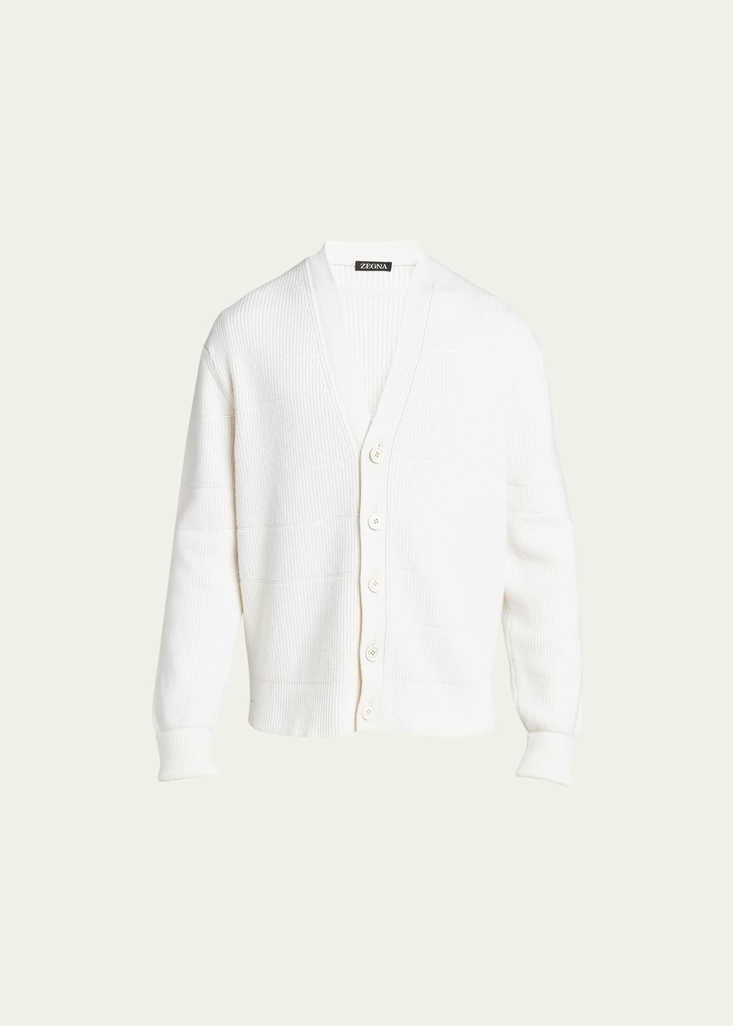 ZEGNA Men s Cashmere Blend Cardigan Sweater Bergdorf Goodman