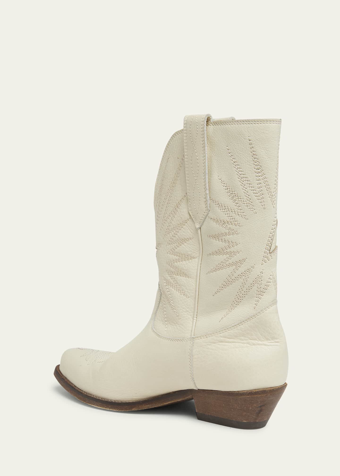 Golden Goose Wish Star Leather Western Boots Image 4 of 5