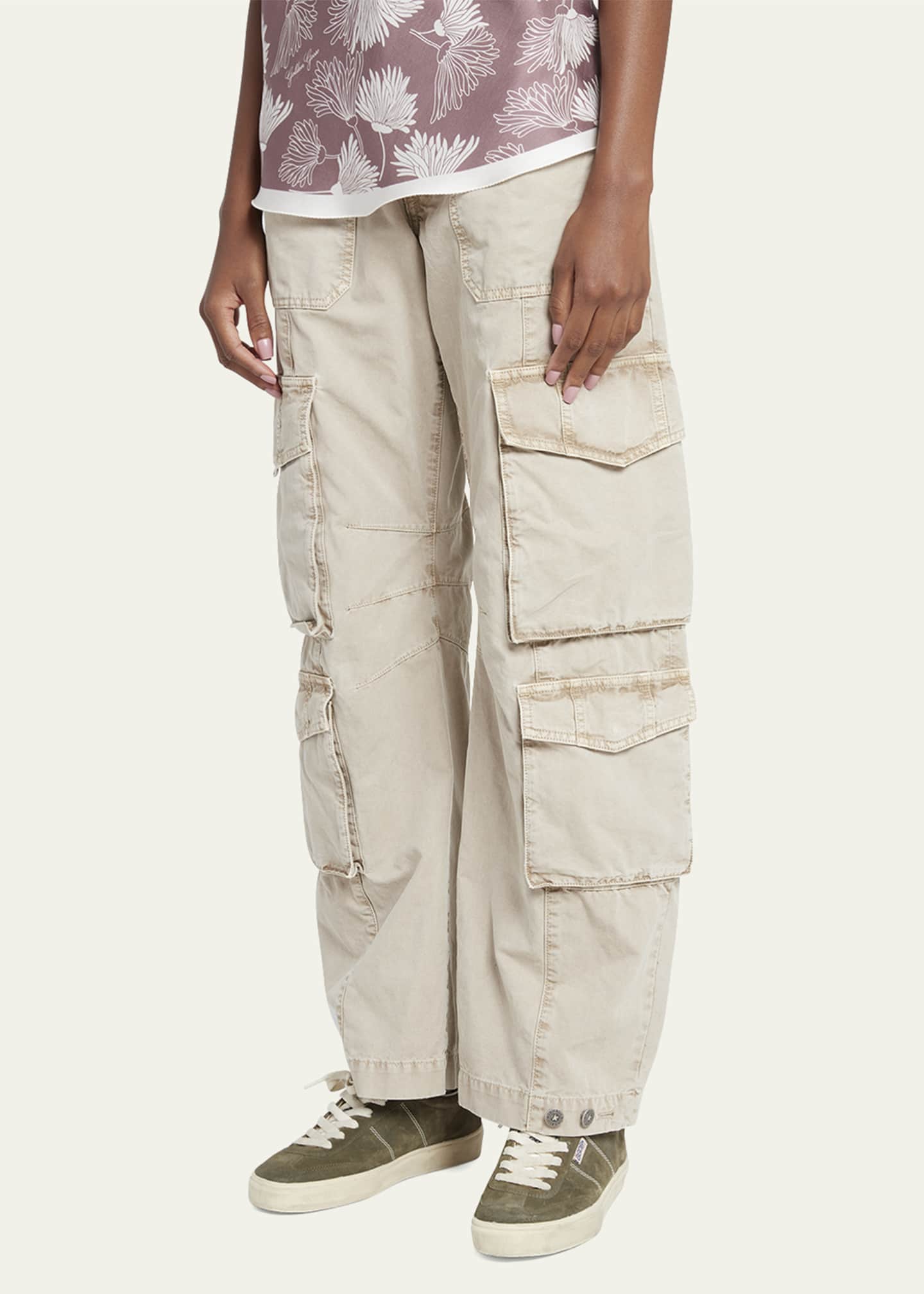 Golden Goose Soul Star Suede Low-Top Sneakers Image 2 of 5