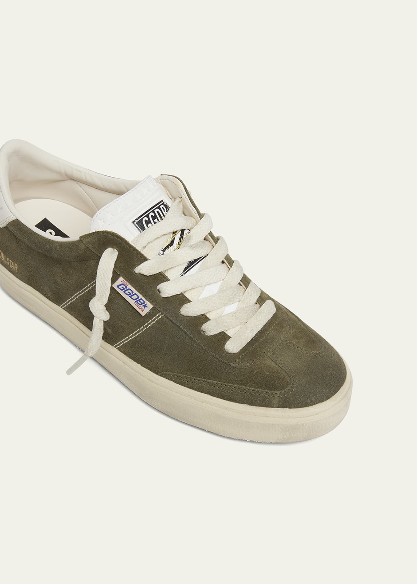 Golden Goose Soul Star Suede Low-Top Sneakers Image 5 of 5