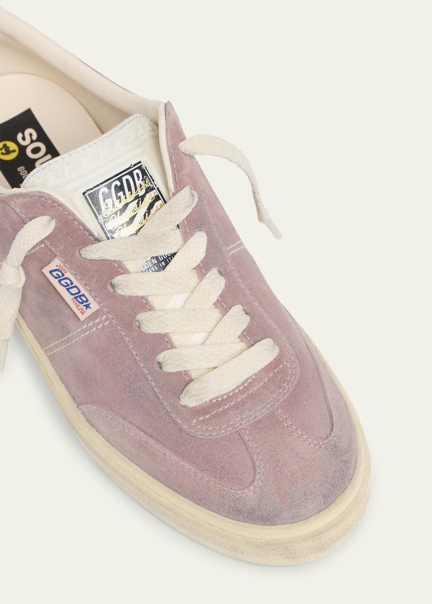 Golden Goose Soul Star Suede Low-Top Sneakers - Bergdorf Goodman