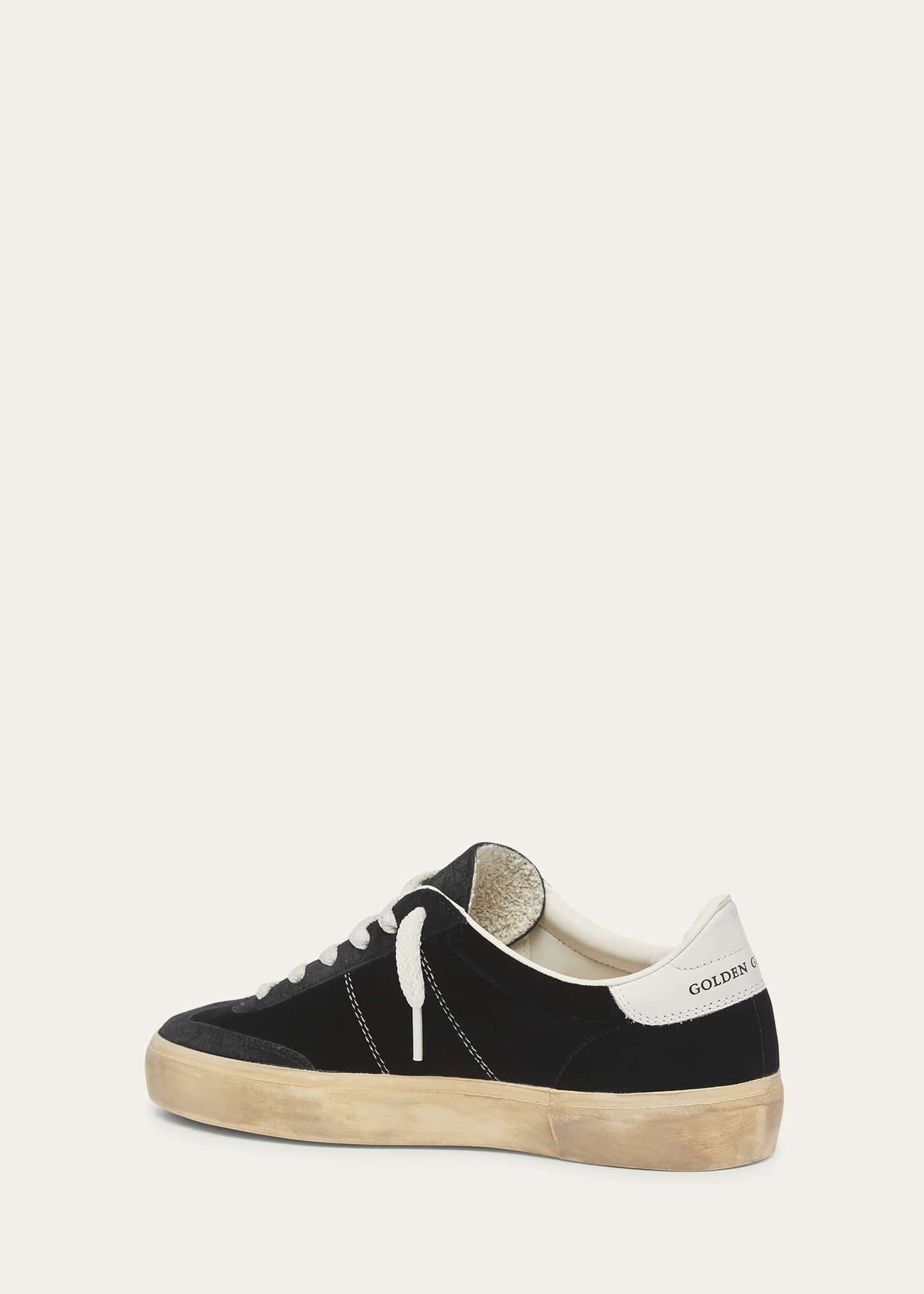 Soul Star Velvet Suede Low-Top Sneakers