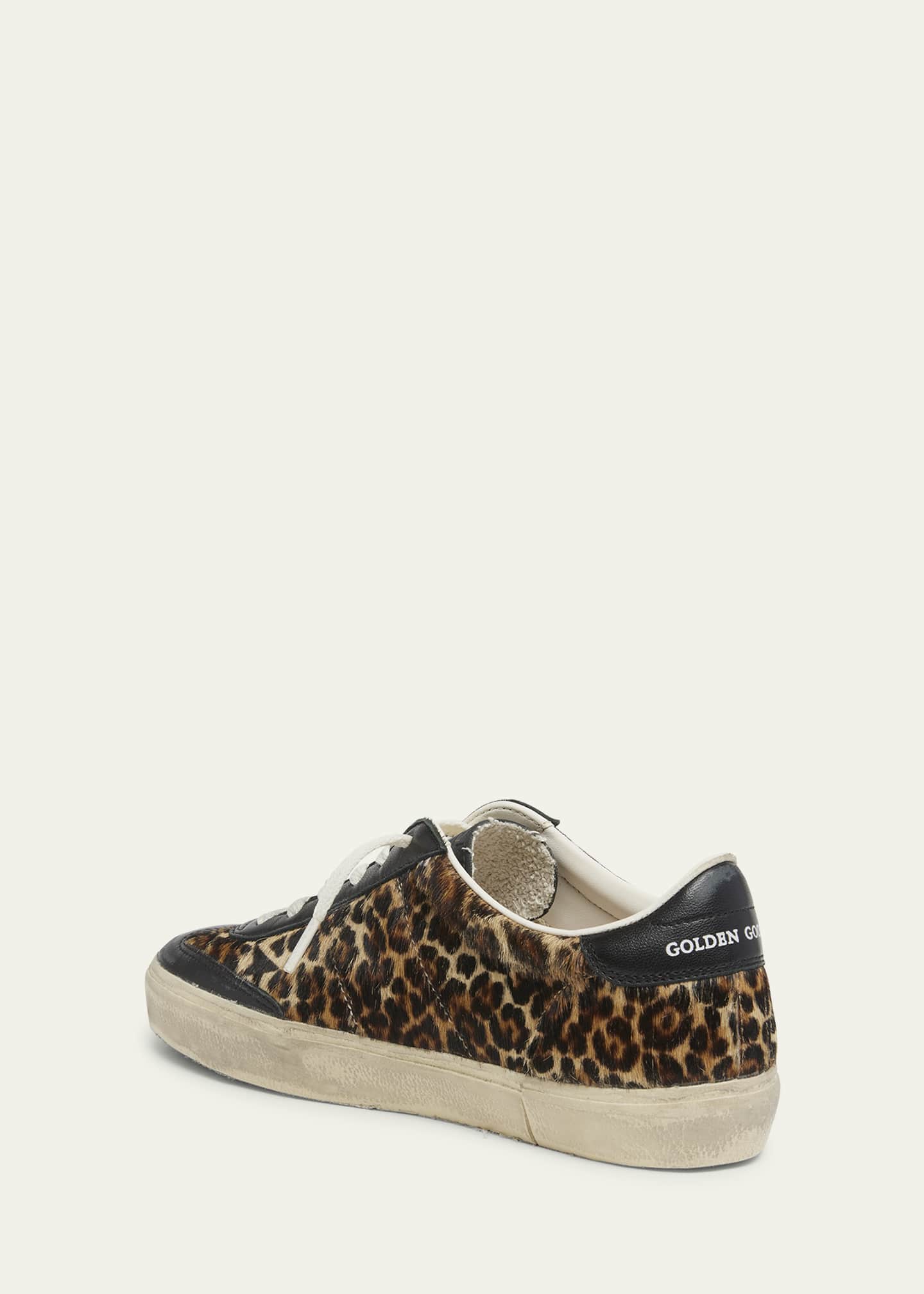Golden Goose Soul Star Leopard Low-Top Sneakers Image 4 of 5