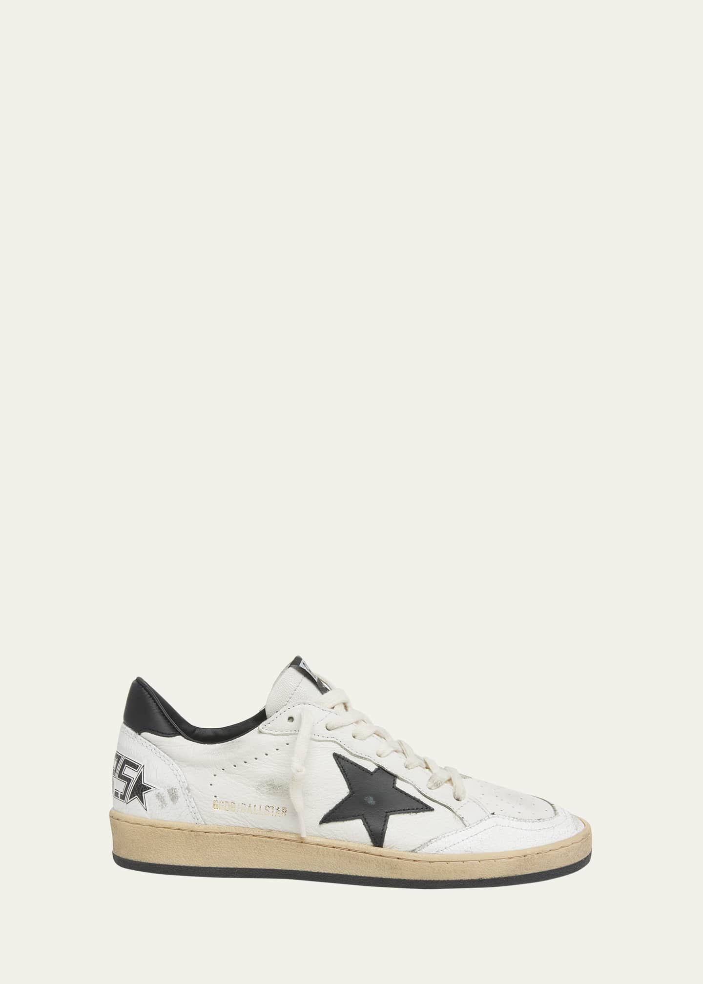 Golden Goose Ballstar Bicolor Leather Low-Top Sneakers Image 1 of 5