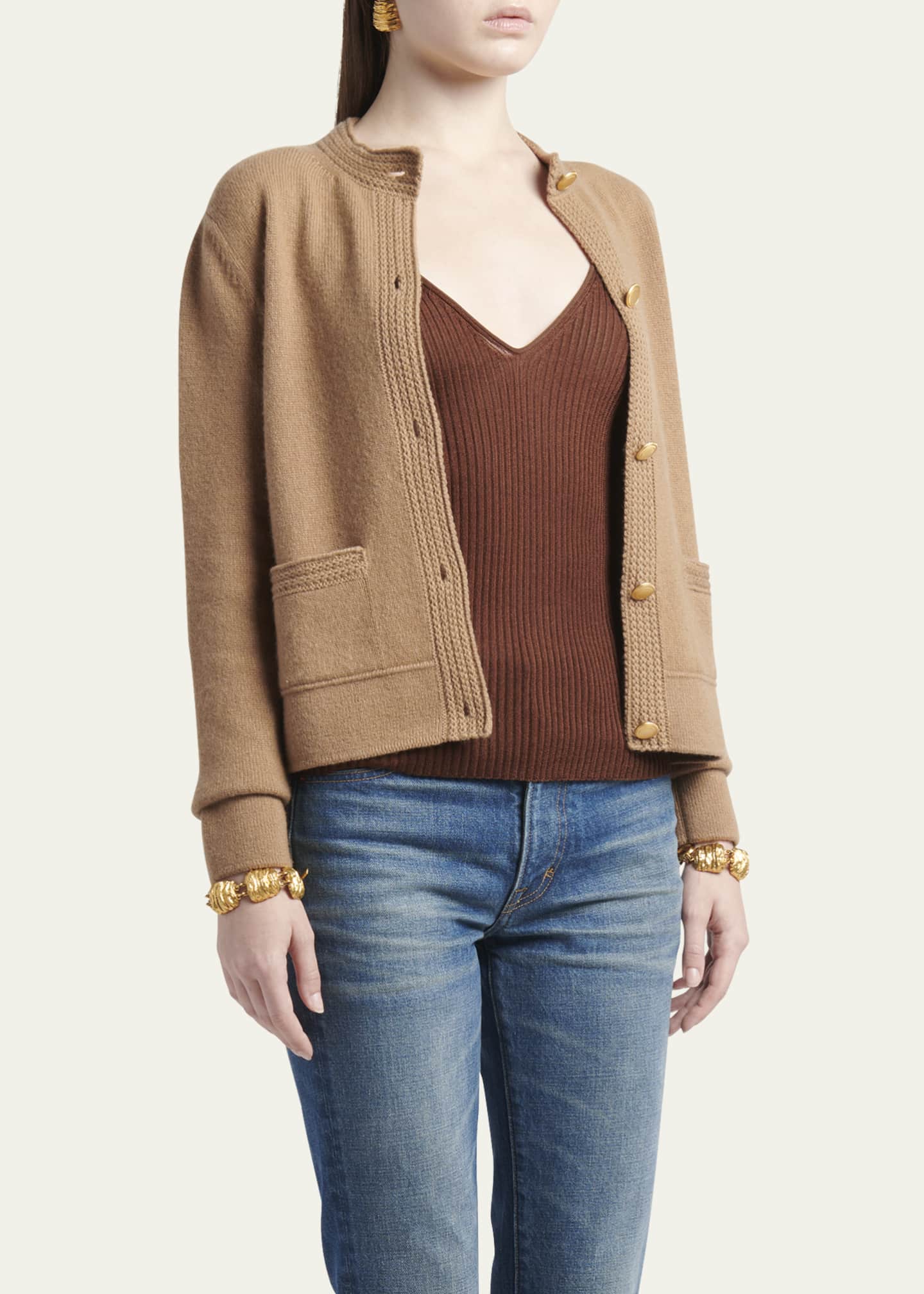 TOM FORD Cashmere Cardigan Jacket Bergdorf Goodman