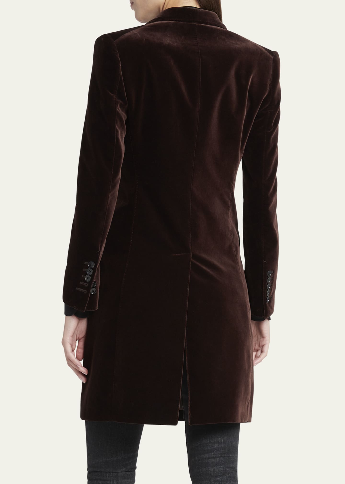 Cotton velvet coat hot sale