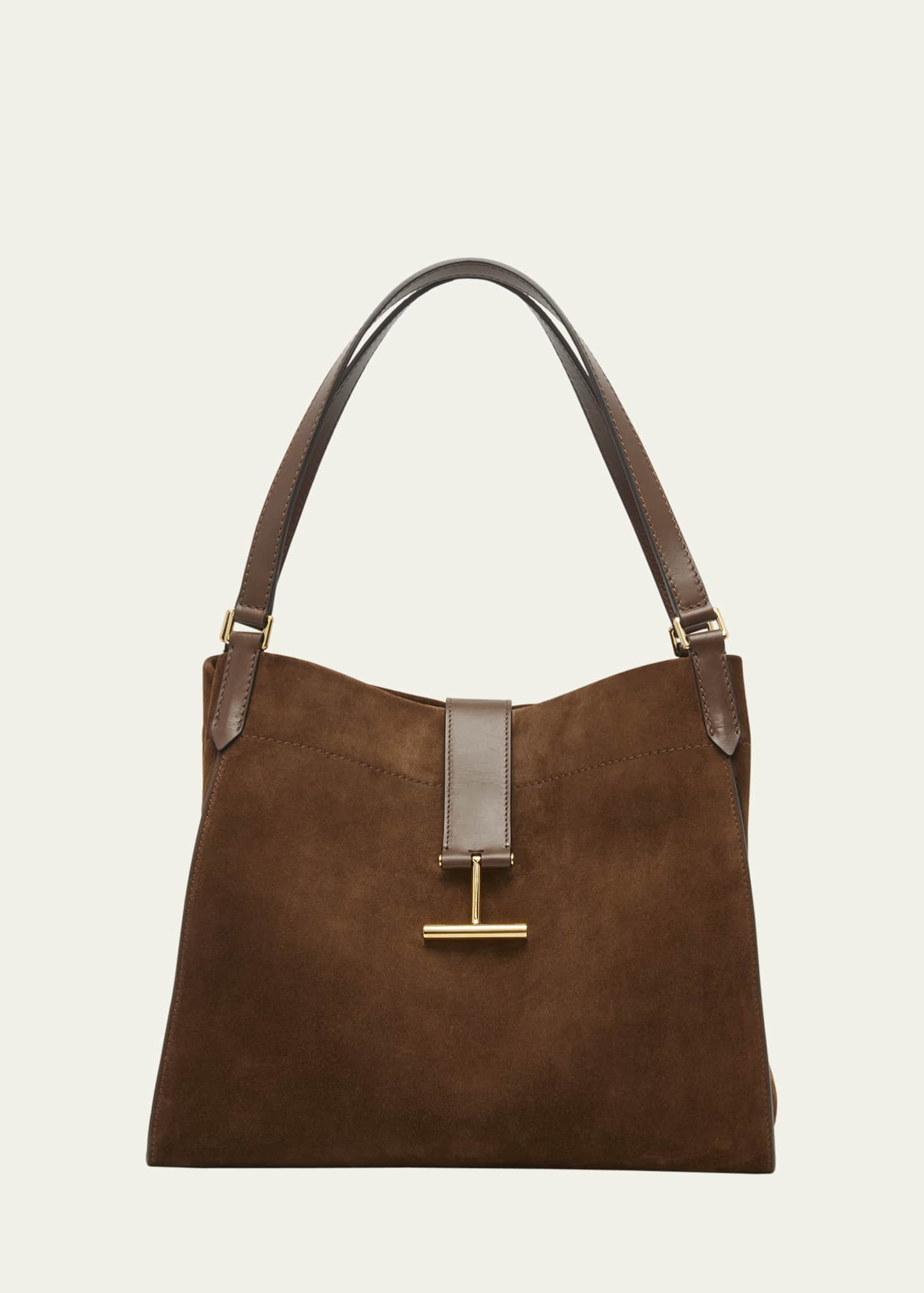 Luxury Tote Bag Suede | Camel