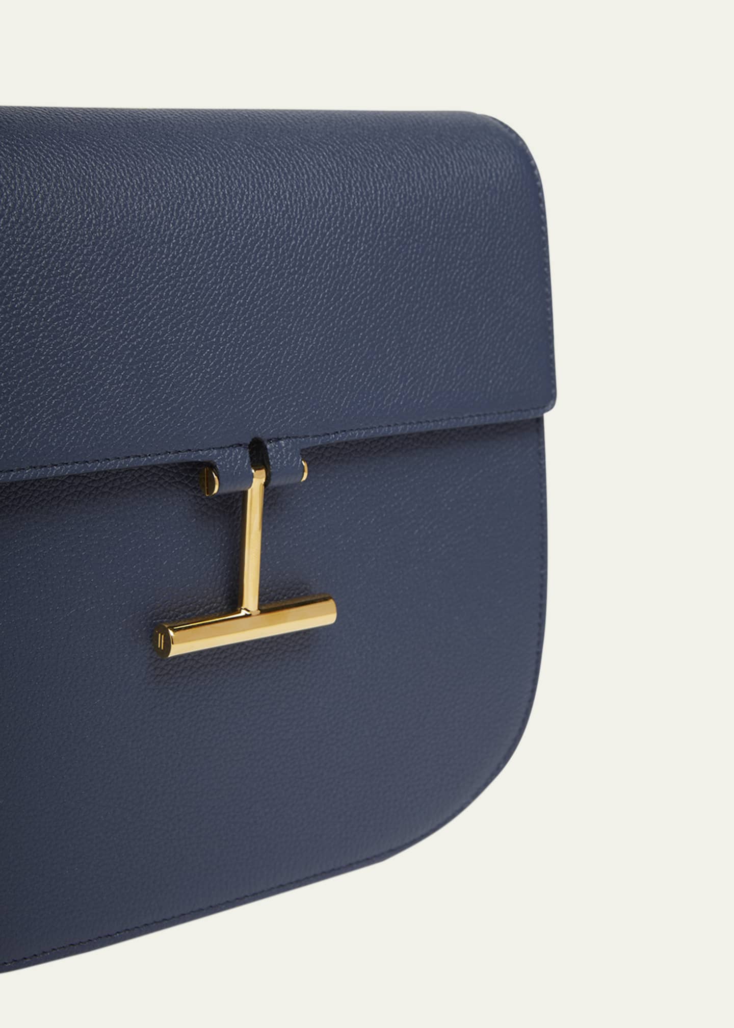 TOM FORD Tara Medium Crossbody in Grained Leather with Leather Strap Image 6 of 6