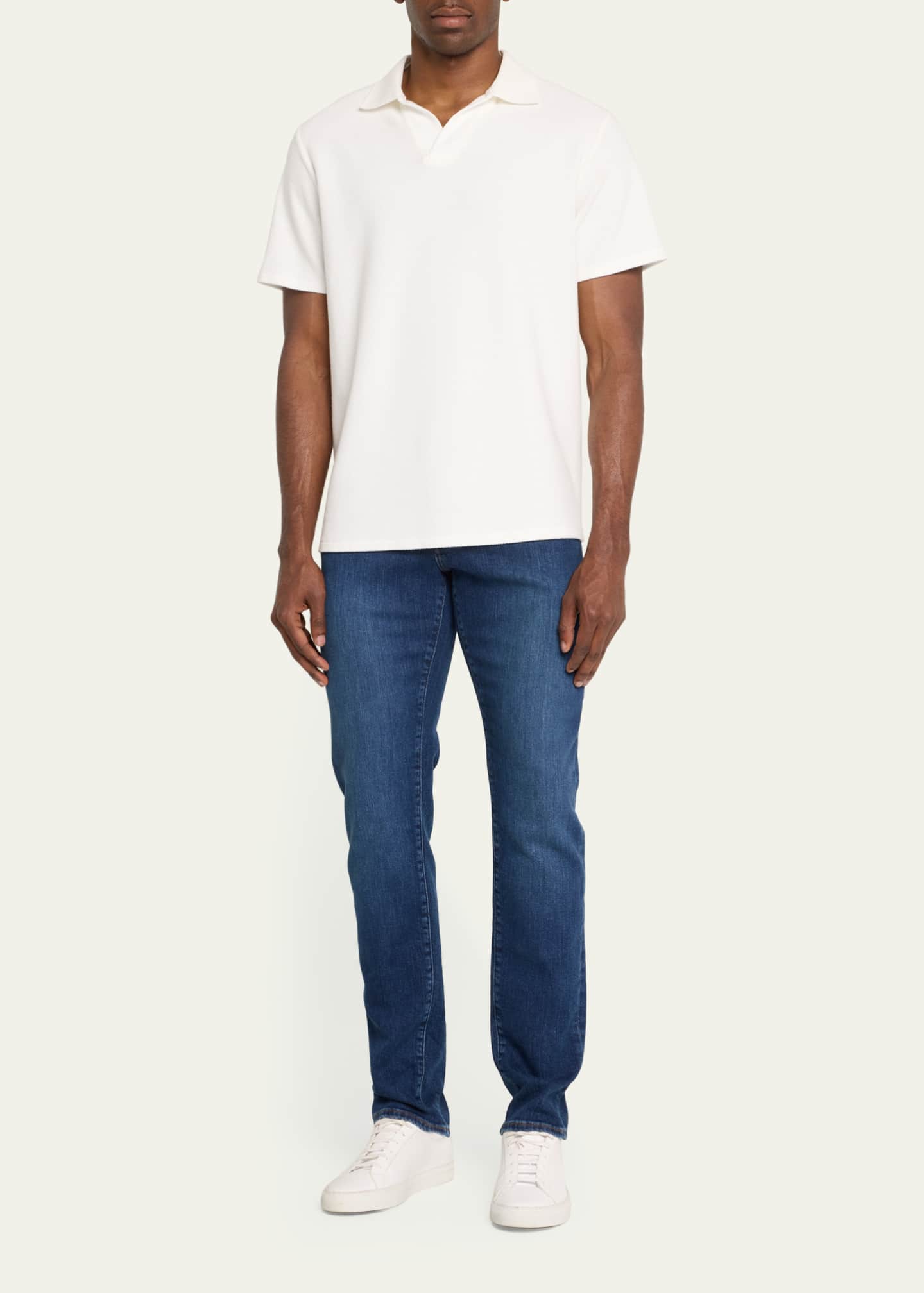 FRAME Men's L'Homme Super Stretch Slim-Fit Denim Jeans Image 2 of 5
