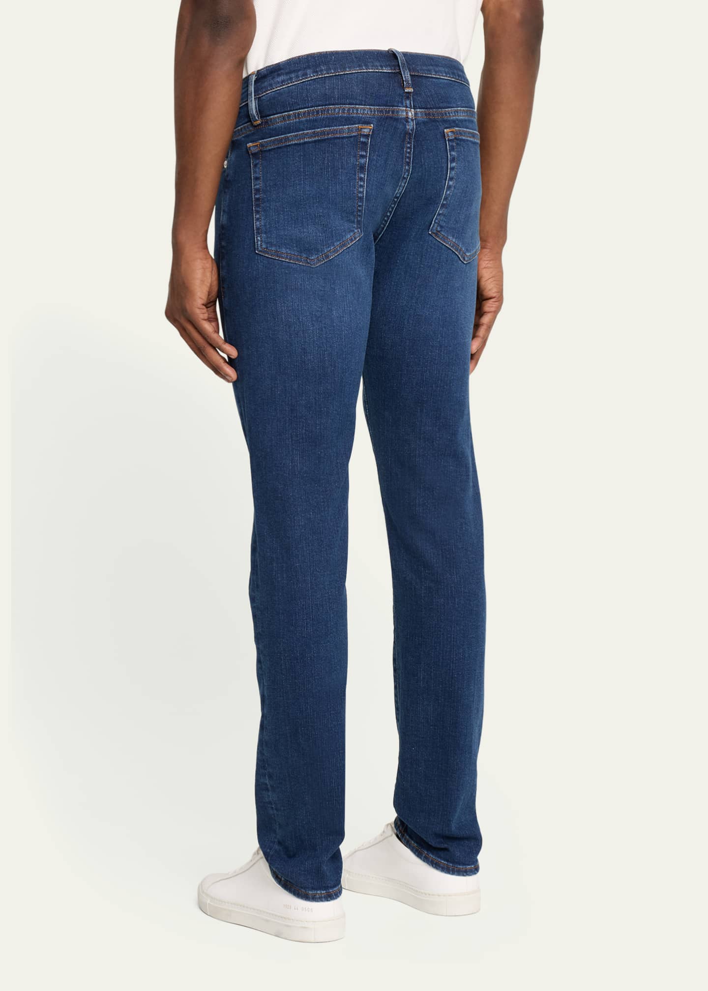 FRAME Men's L'Homme Super Stretch Slim-Fit Denim Jeans Image 3 of 5