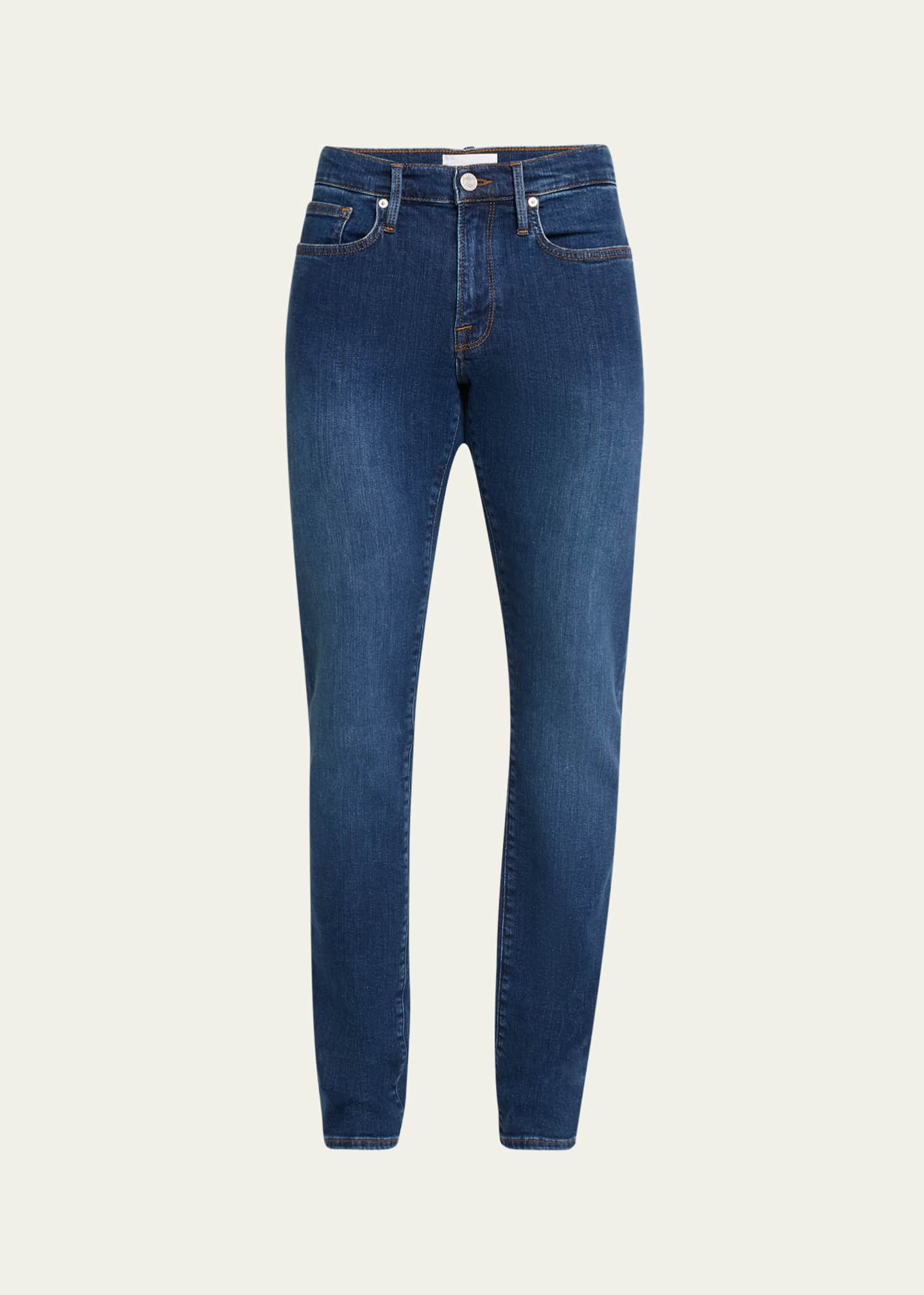 FRAME Men's L'Homme Super Stretch Slim-Fit Denim Jeans Image 1 of 5