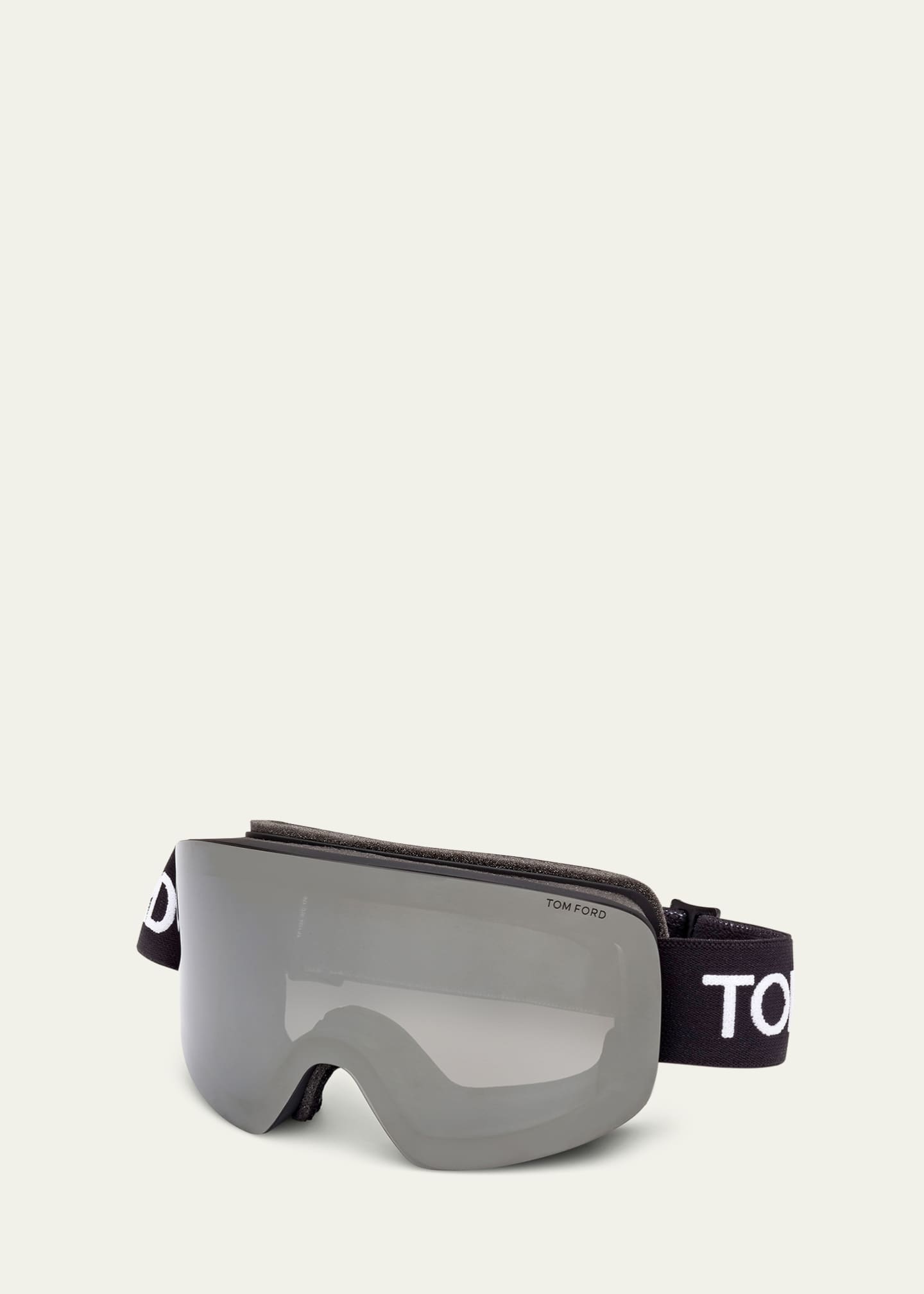 TOM FORD Mirrored Goggles With Logo Band Image 2 of 3