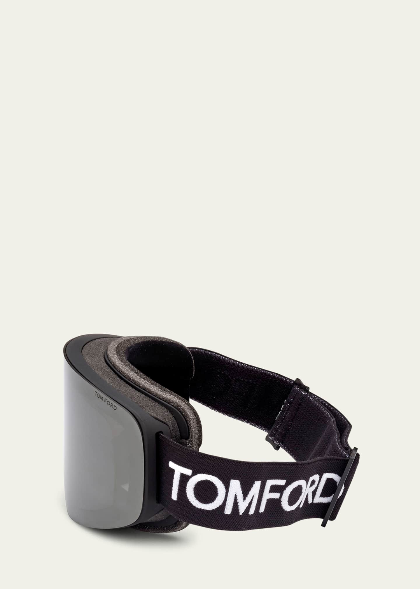 TOM FORD Mirrored Goggles With Logo Band Image 3 of 3
