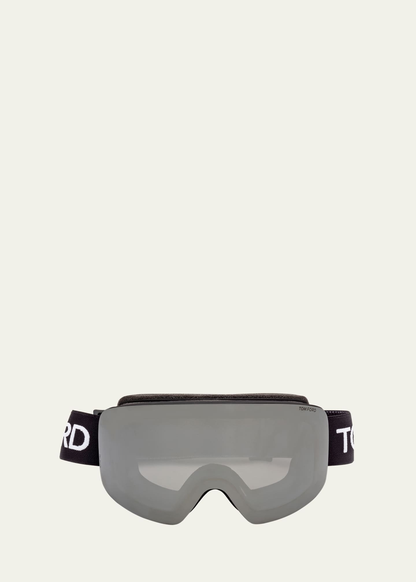 TOM FORD Mirrored Goggles With Logo Band Image 1 of 3
