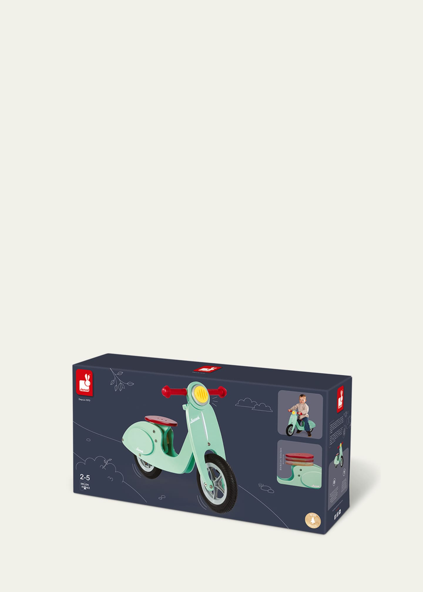 Janod Mint Scooter Balance Bike Image 2 of 4