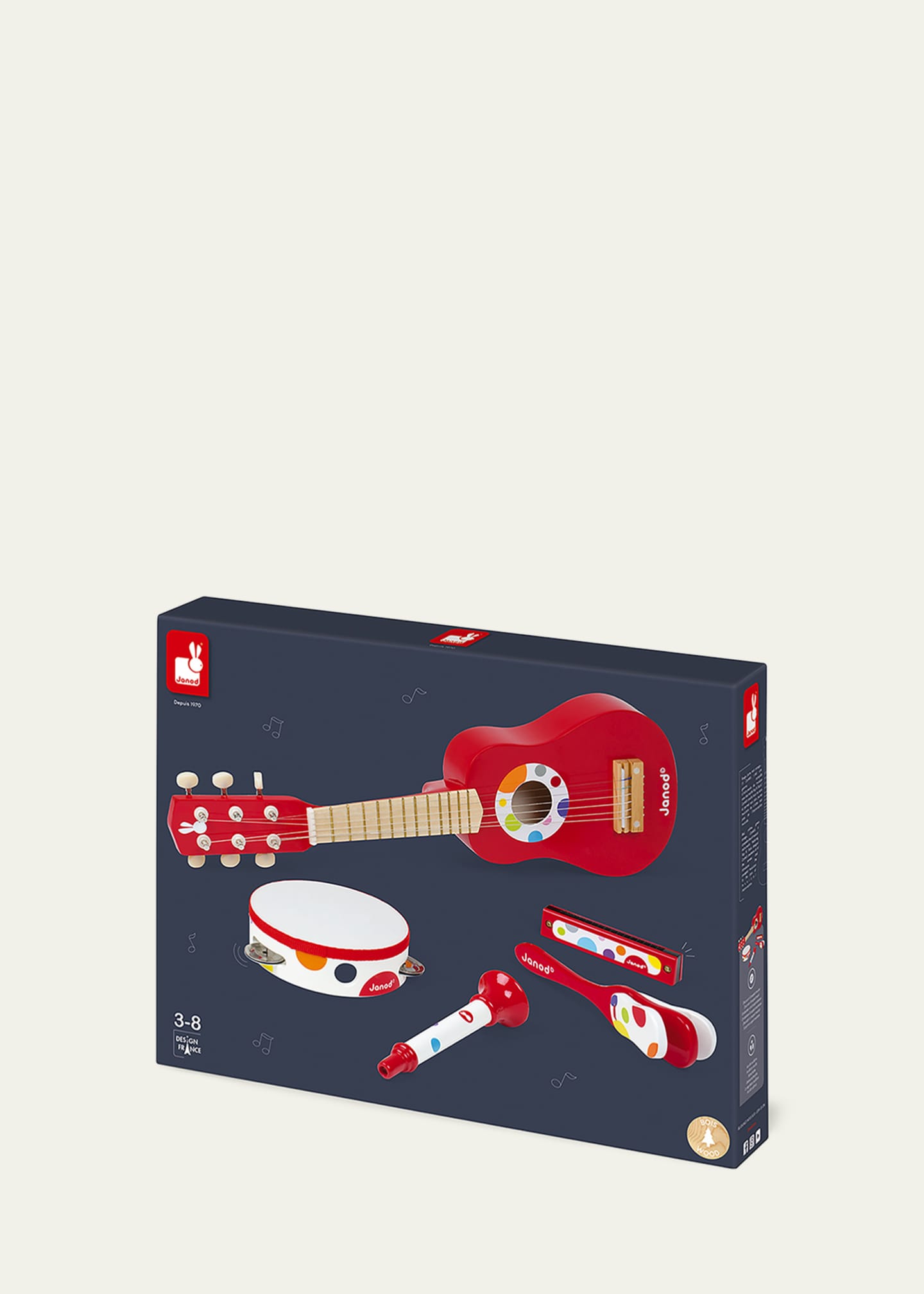 Janod confetti musical set hot sale