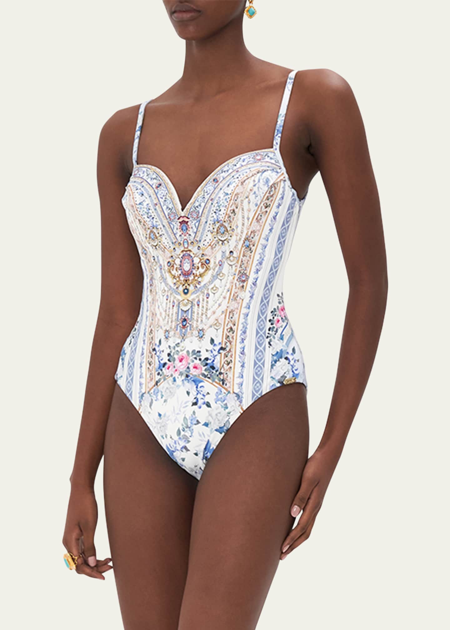 Camilla one piece swimsuit top
