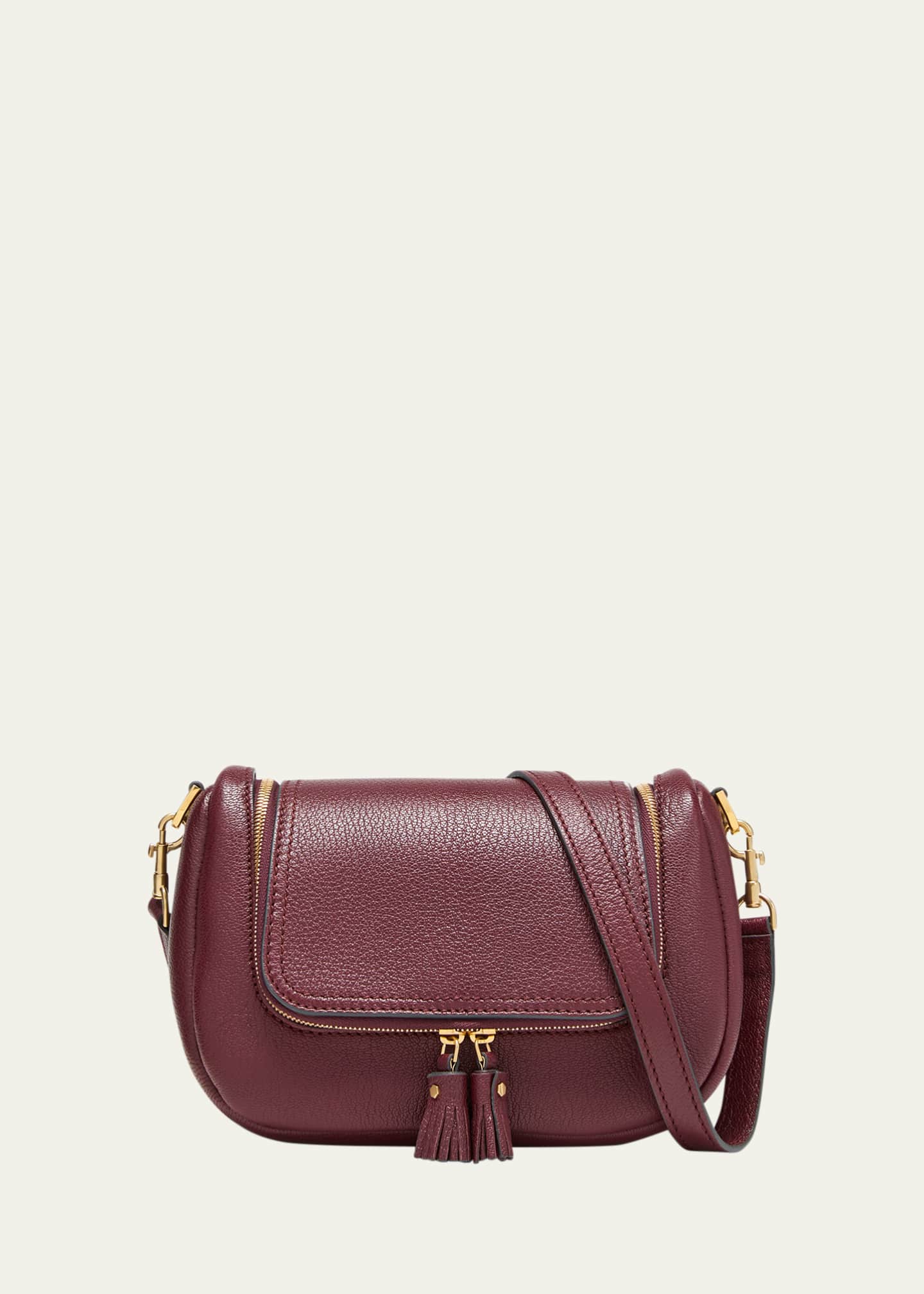 Anya Hindmarch Vera Small Zip Leather Crossbody Bag Bergdorf Goodman