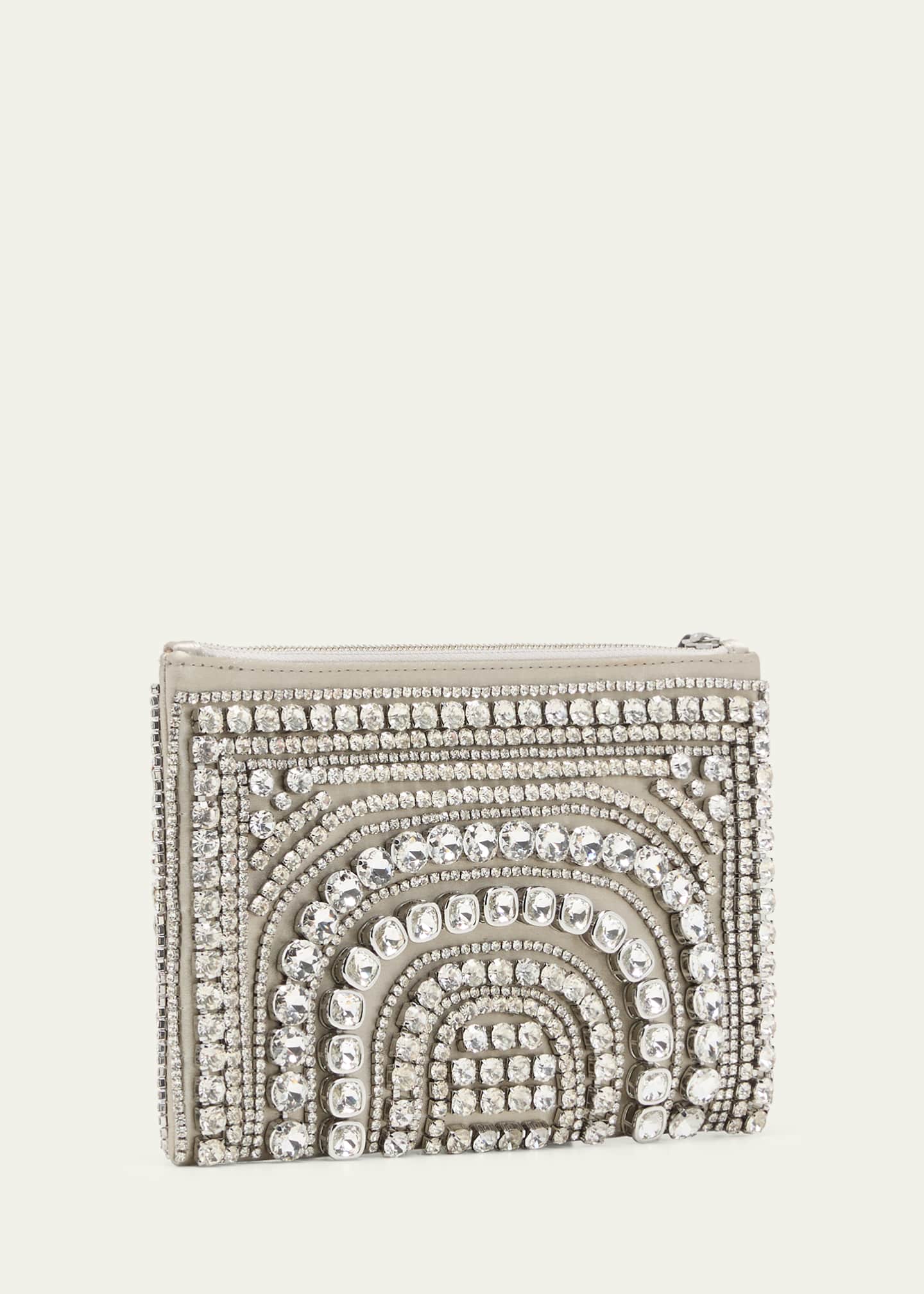 Anya Hindmarch Georgiana Small Crystal Clutch Bag Image 3 of 5