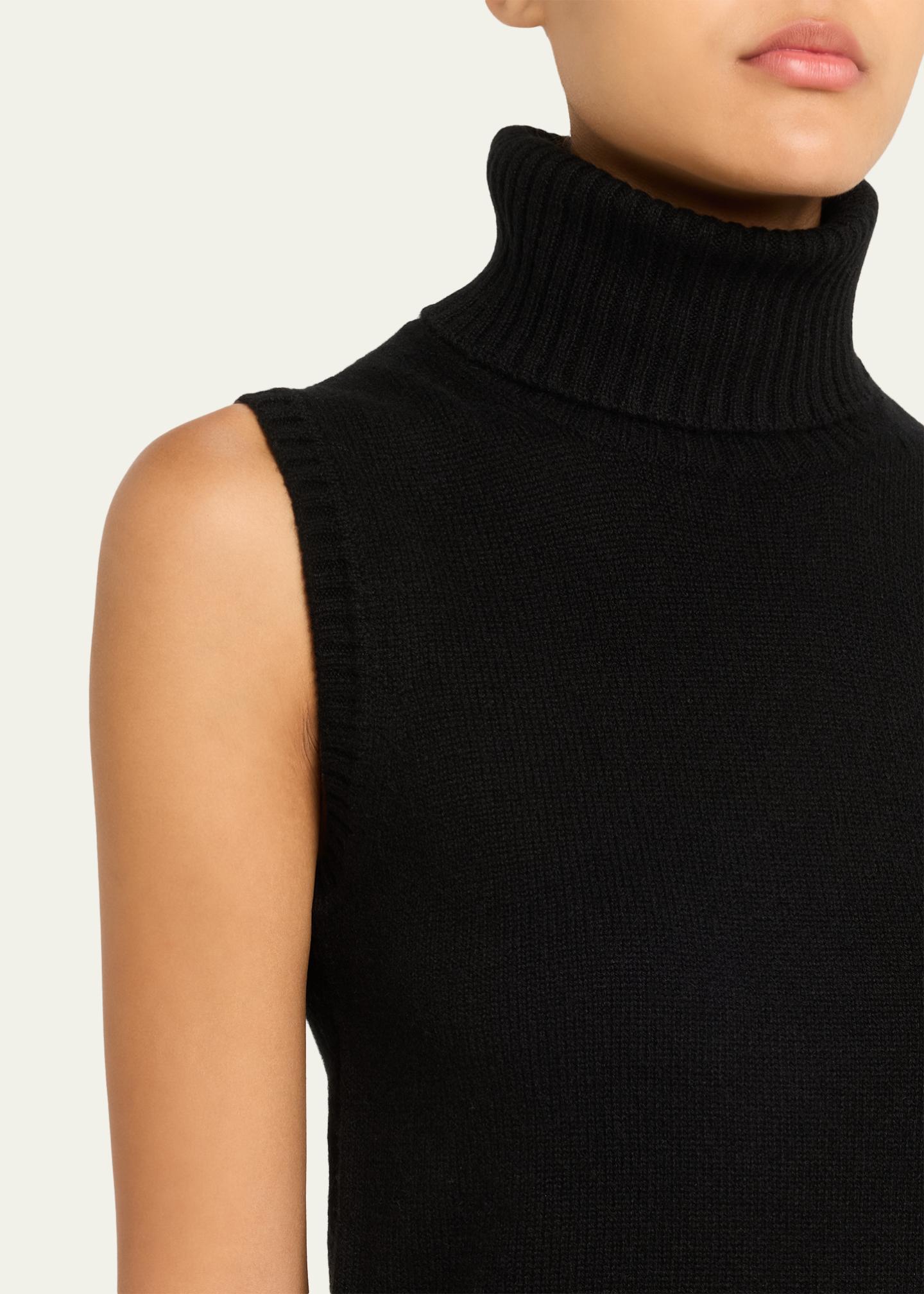 Veronica Beard Mazzy Cashmere Turtleneck Shell - Bergdorf Goodman