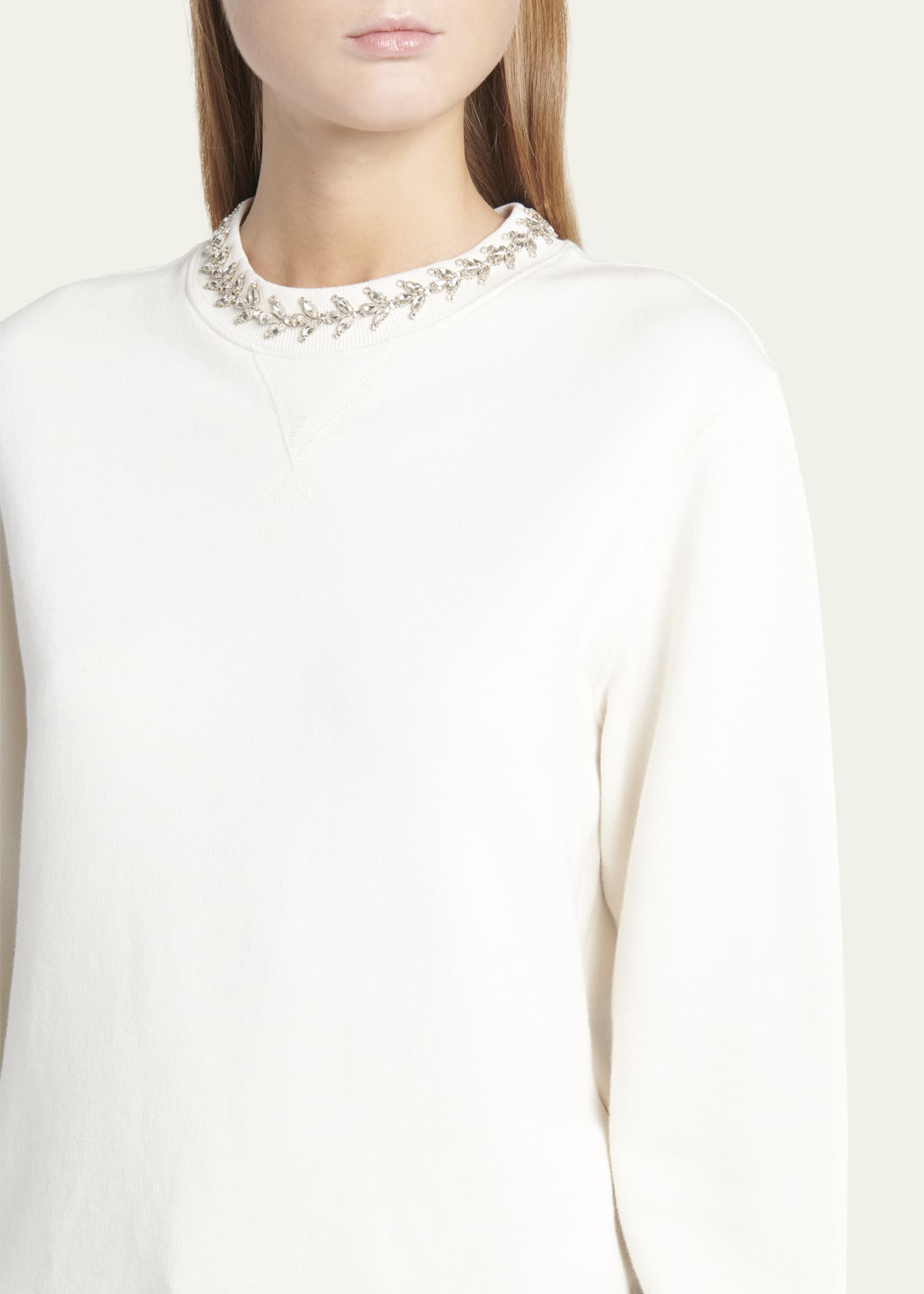 Golden Goose Journey Crewneck Crystal Sweatshirt Image 5 of 5