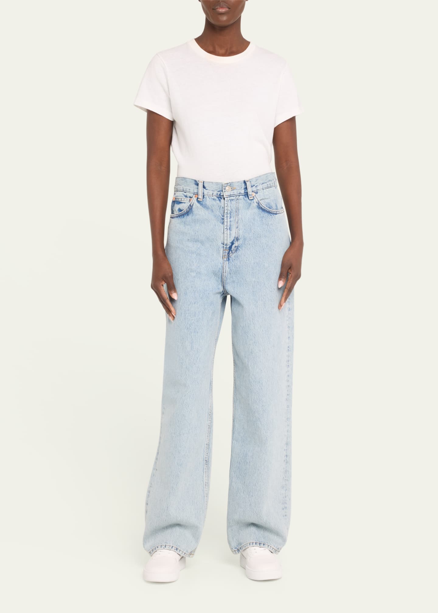 Stuart Weitzman Courtside Metallic Low-Top Sneakers Image 3 of 5