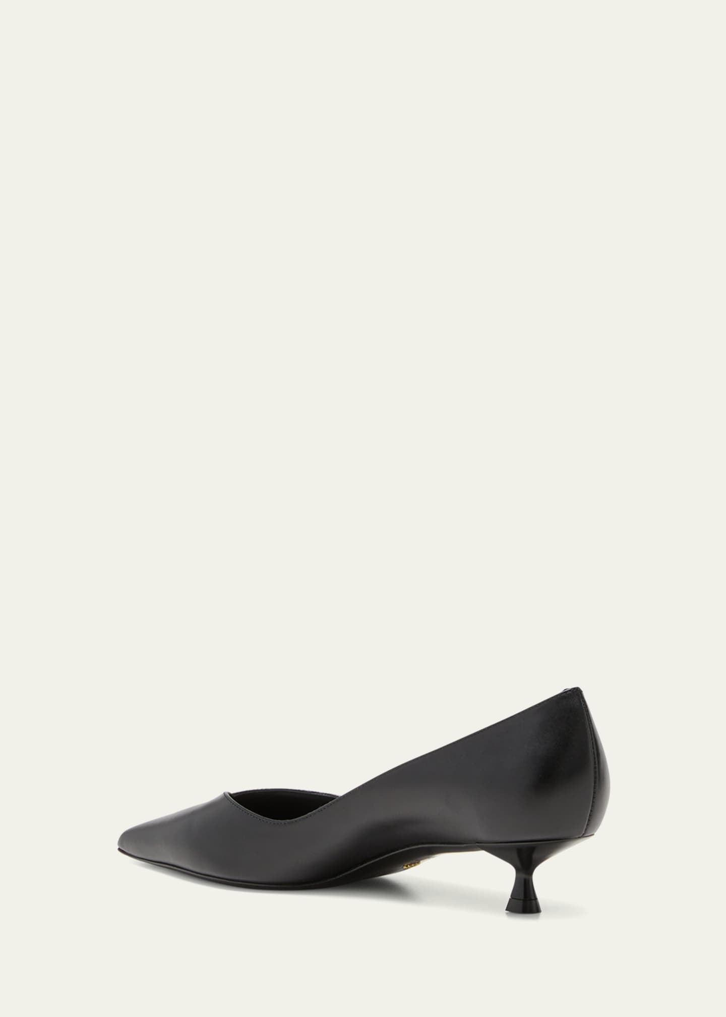 stuart weitzman kitten heel pumps