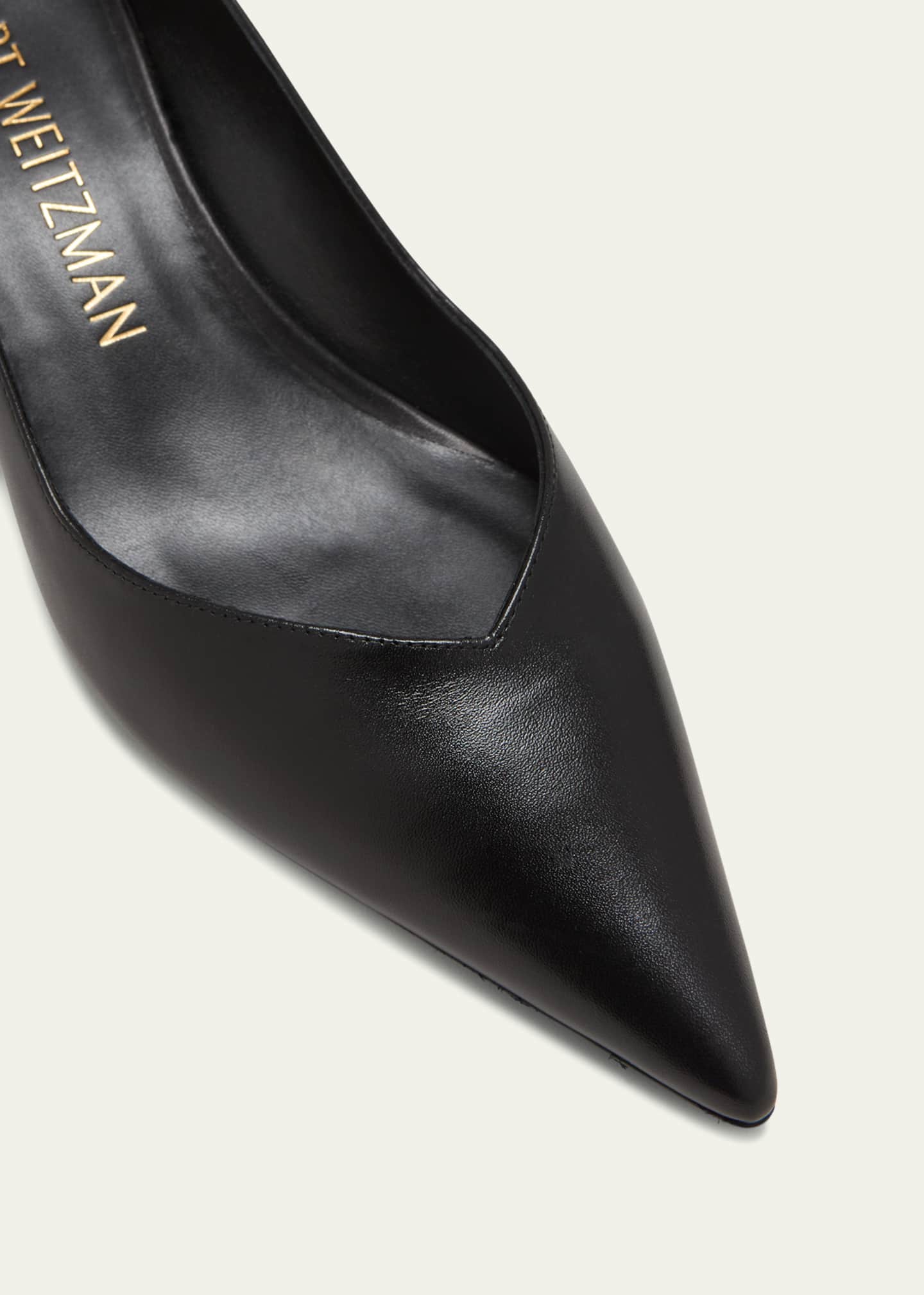 stuart weitzman kitten heel pumps