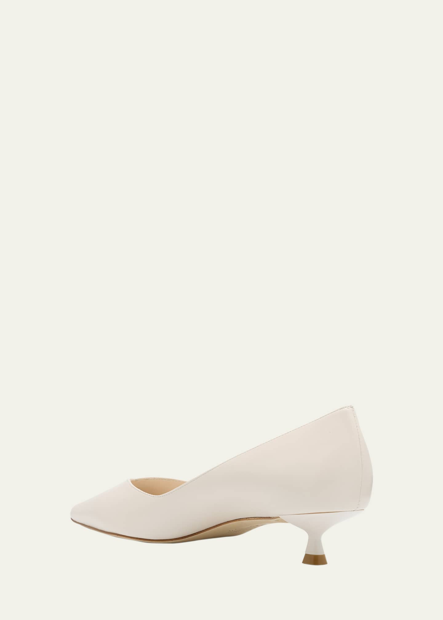 stuart weitzman kitten heel pumps