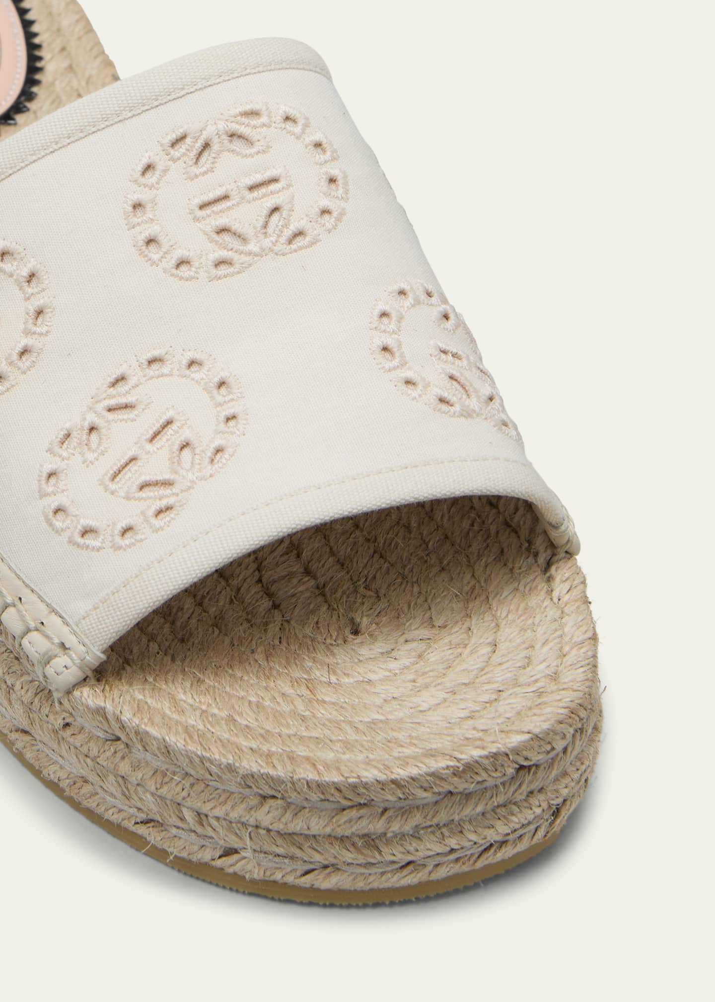 Gucci Damita GG Eyelet Espadrille Sandals