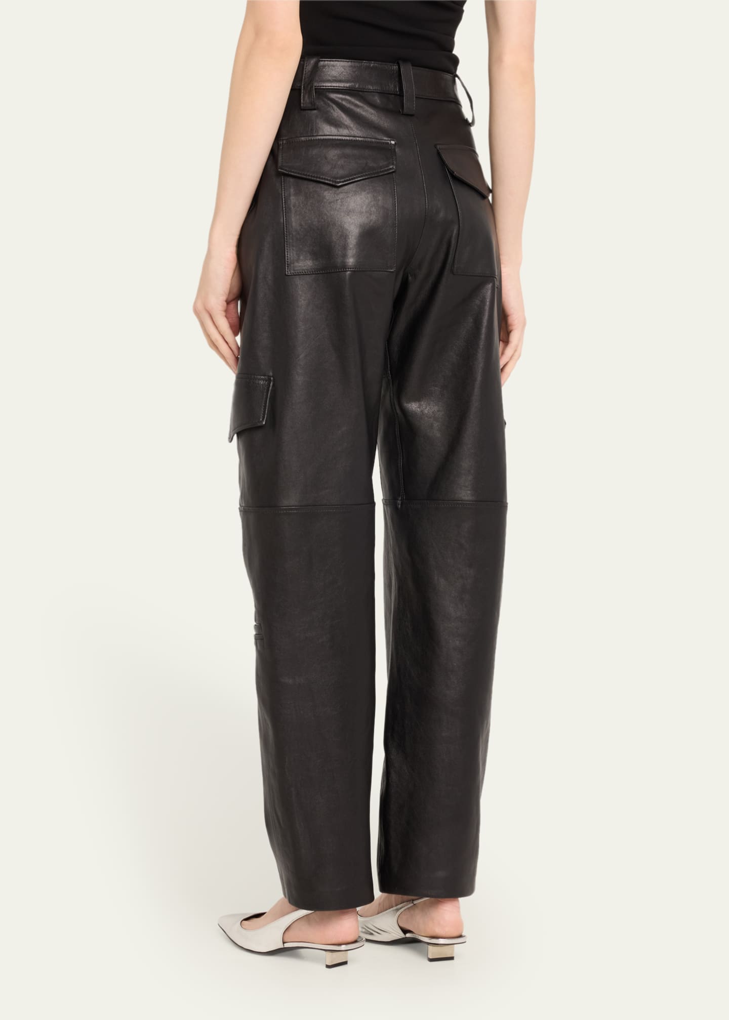 Proenza Schouler Jackson Leather Cargo Pants - Bergdorf Goodman
