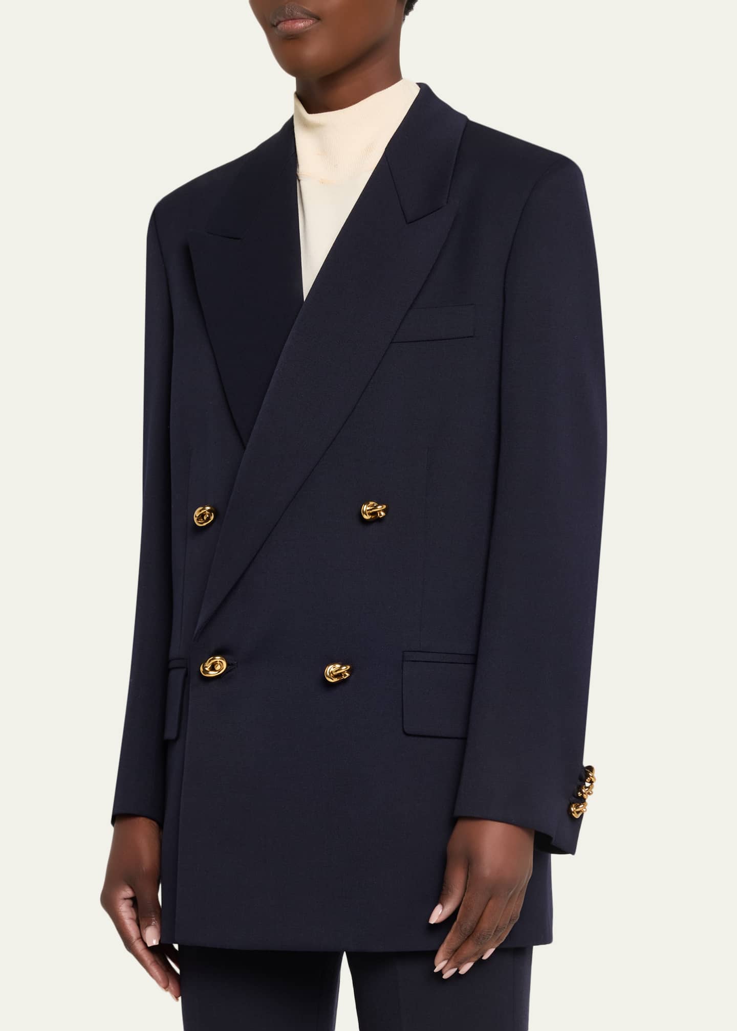 Bottega Veneta Sartorial Grain de Poudre Wool Jacket - Bergdorf
