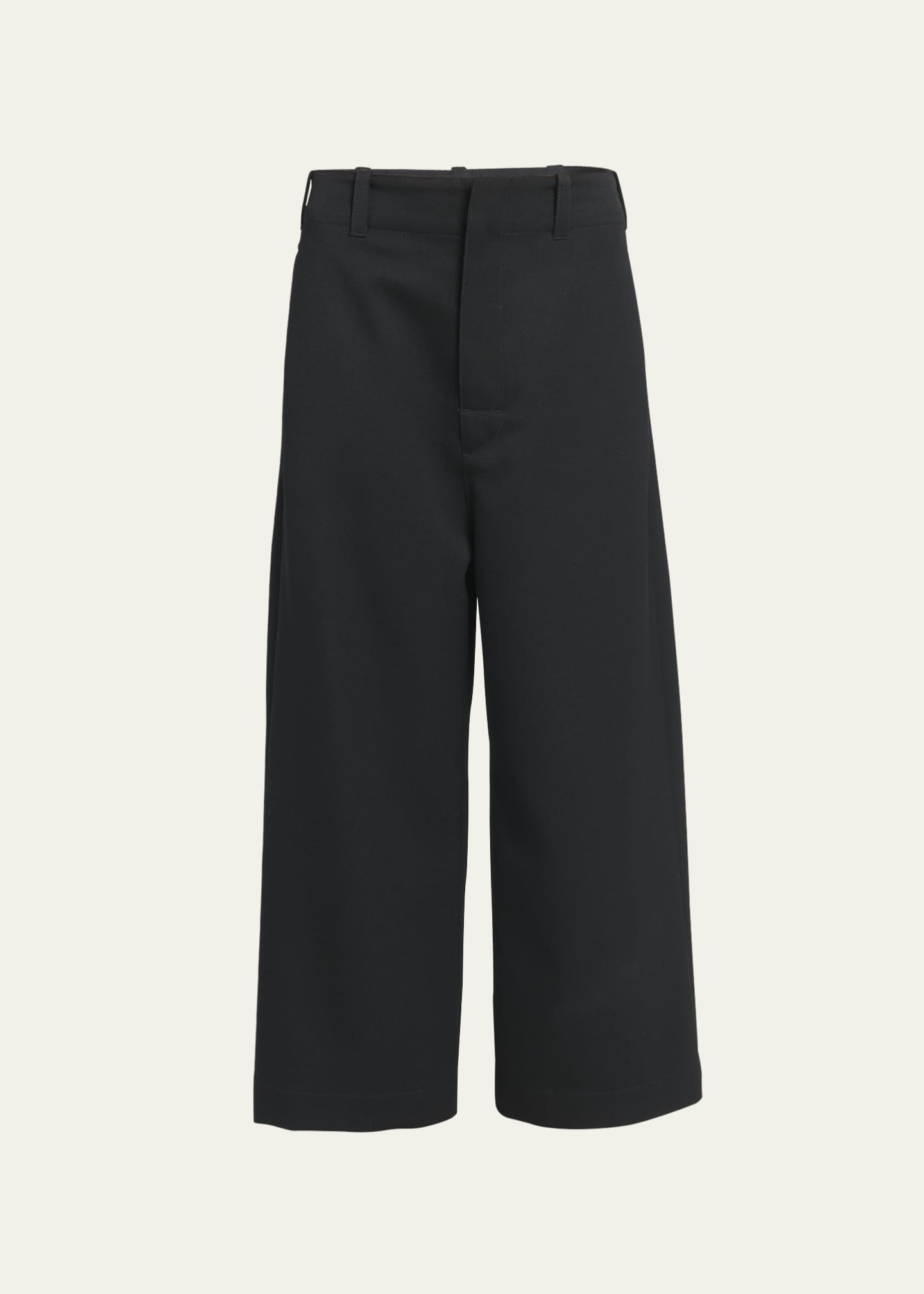 Bottega Veneta Sartorial Grain de Poudre Cropped Trousers Image 1 of 5