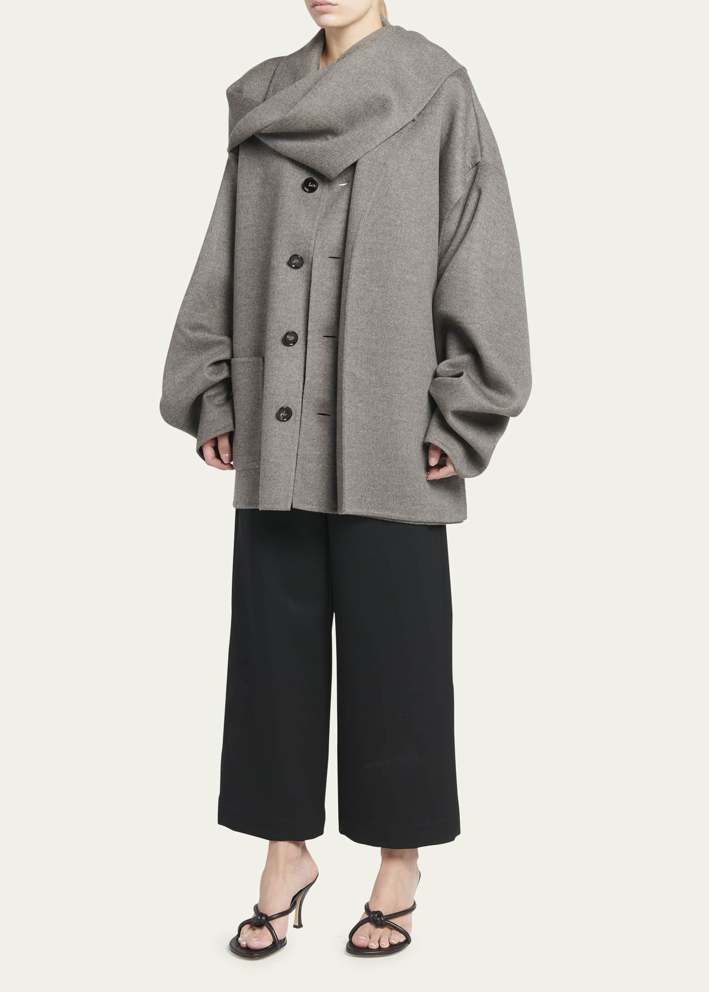 Bottega veneta cashmere coat discount