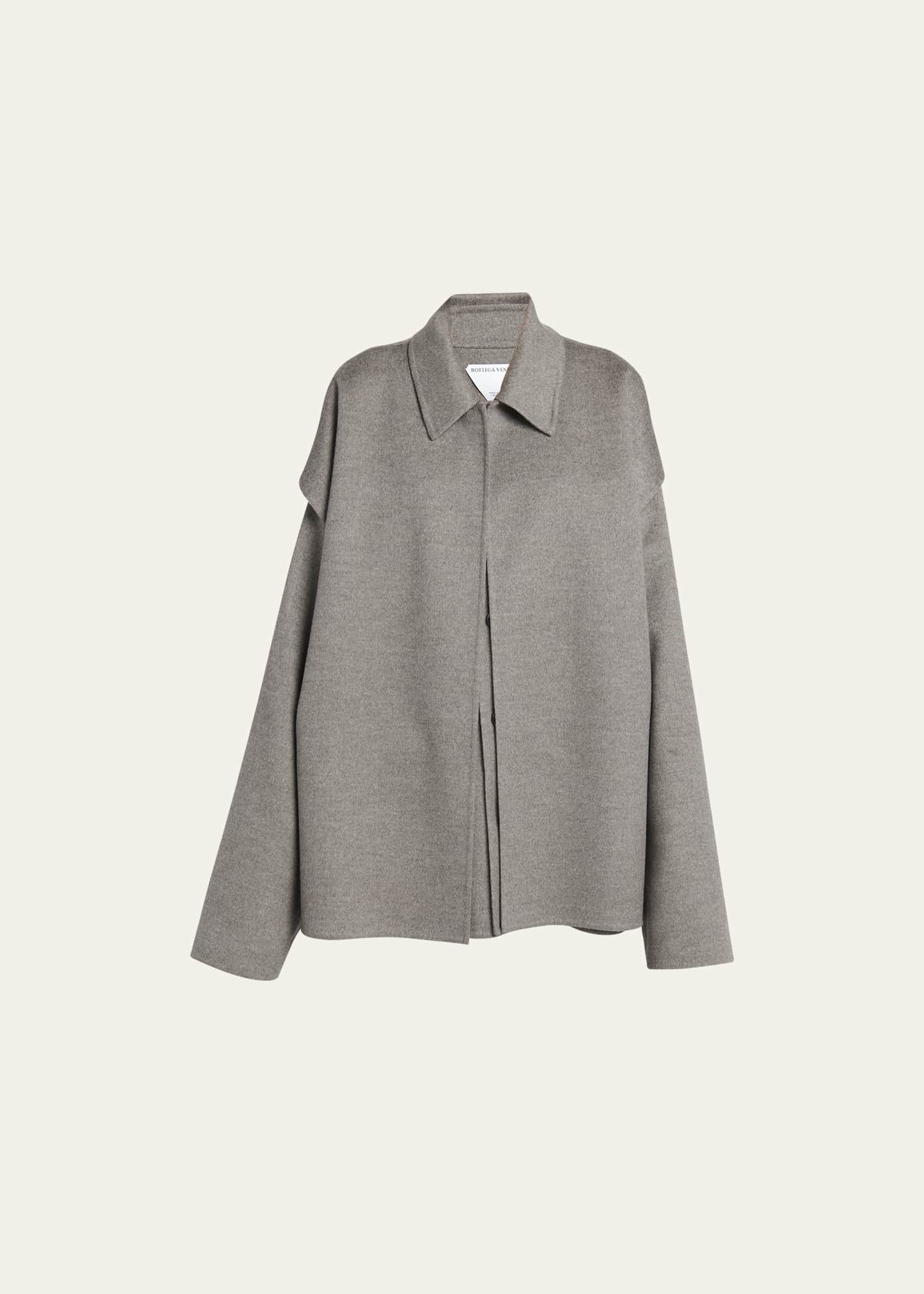 コート Bottega Veneta Cappuccino Cashmere Coat Bottega Veneta Cappuccino Cashmere Coat | italist | REVERSIBLE