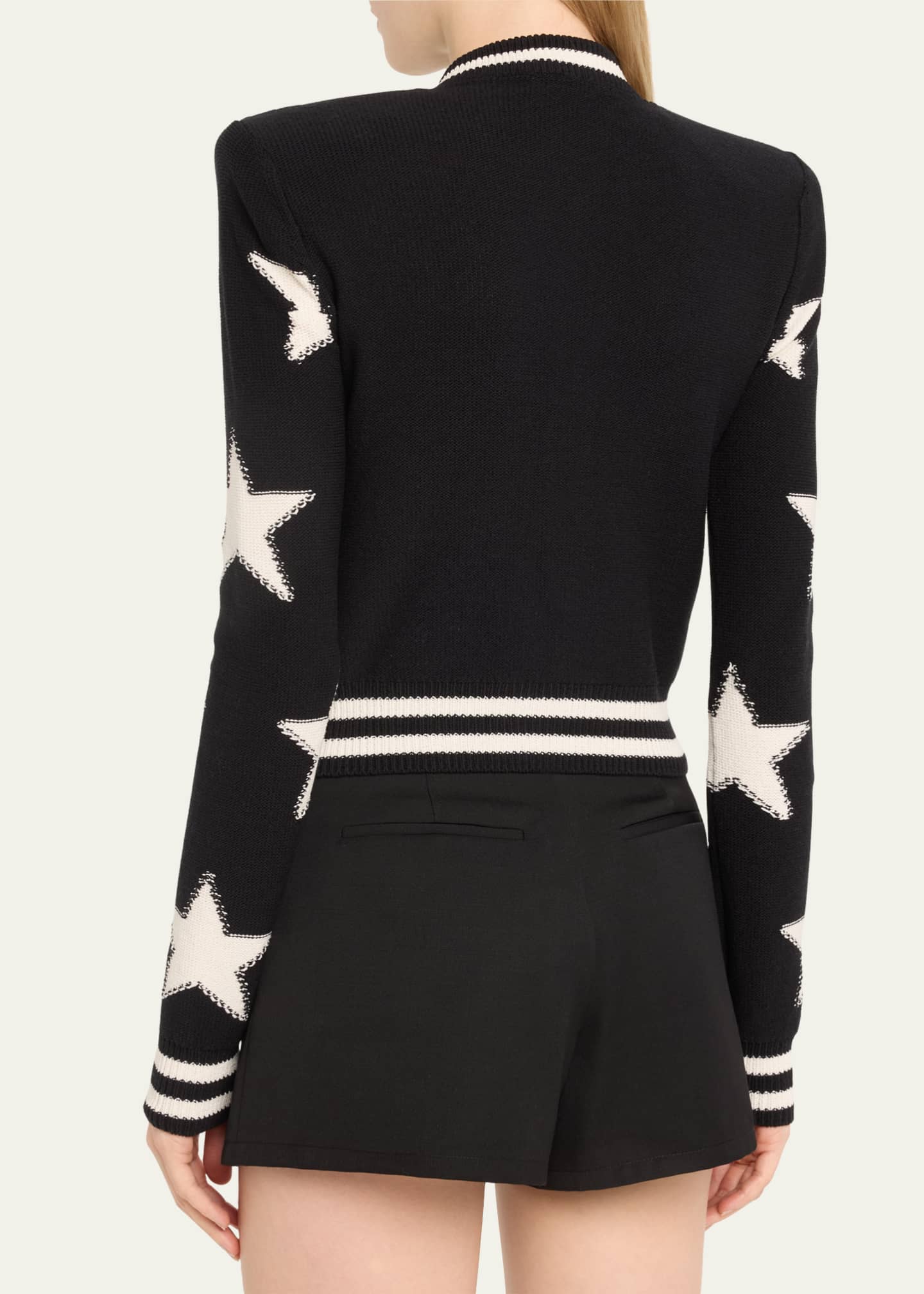 Saint laurent hotsell star cardigan