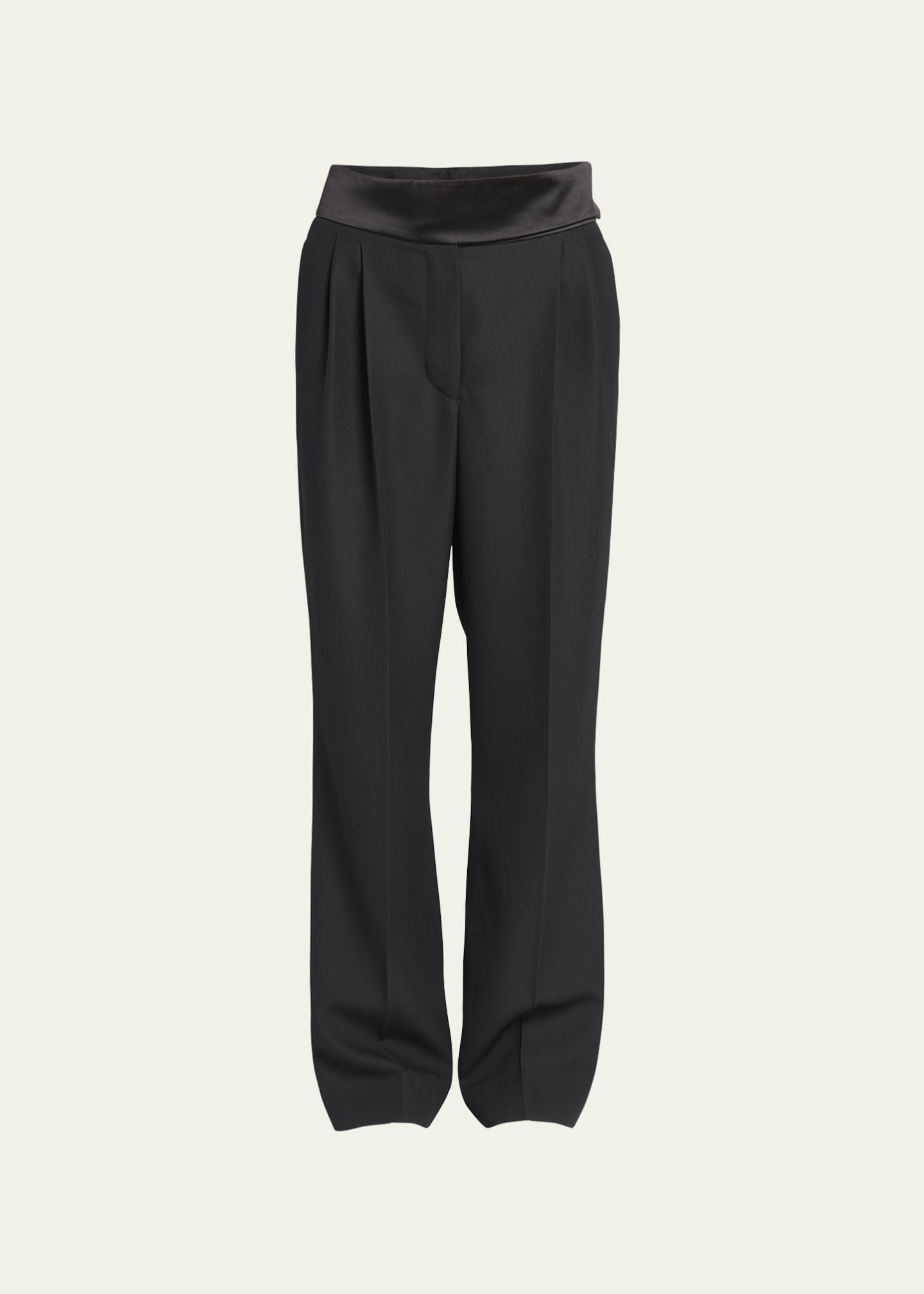 Wide leg shop tuxedo trousers