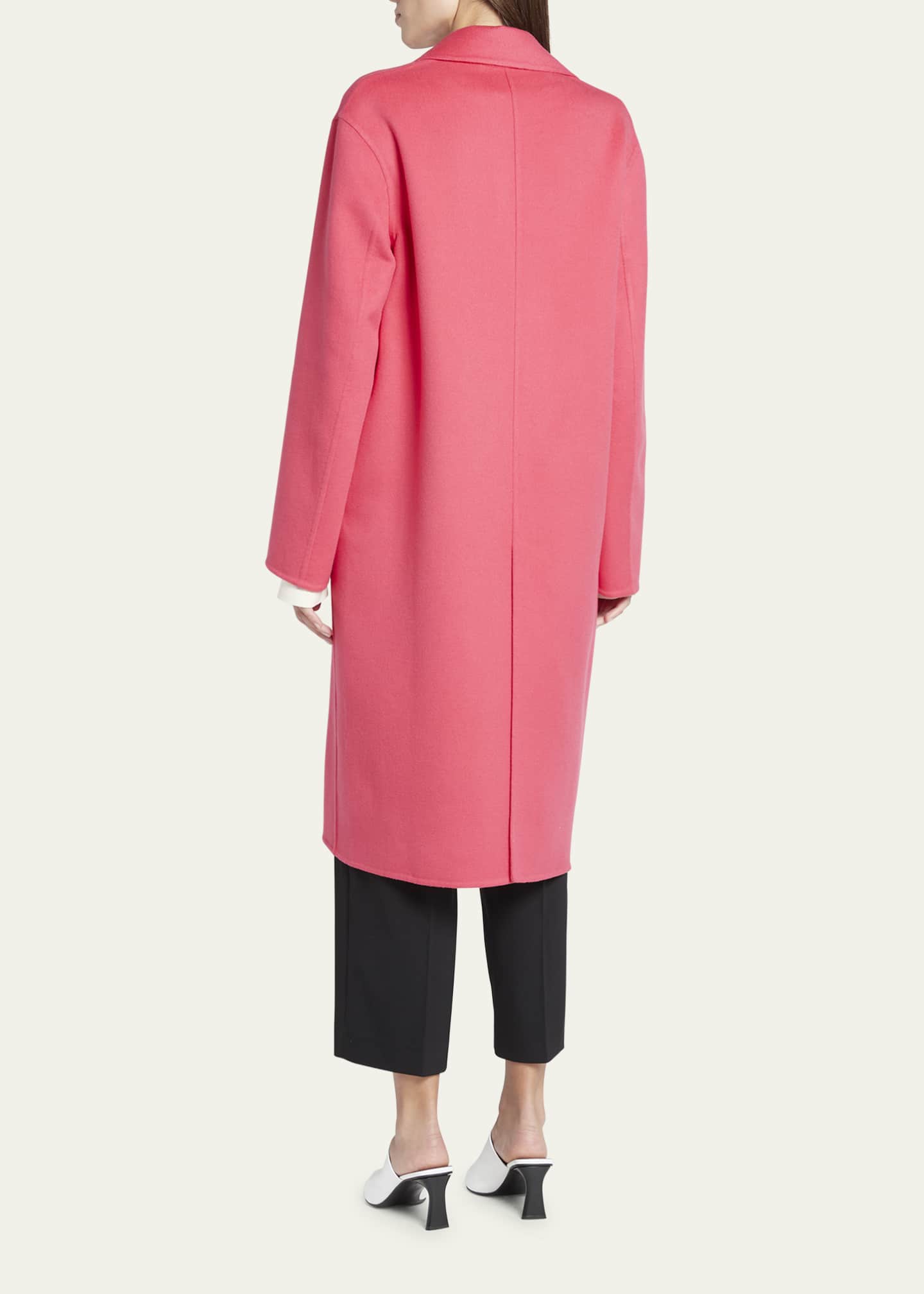 Stella mccartney double breasted discount wool coat