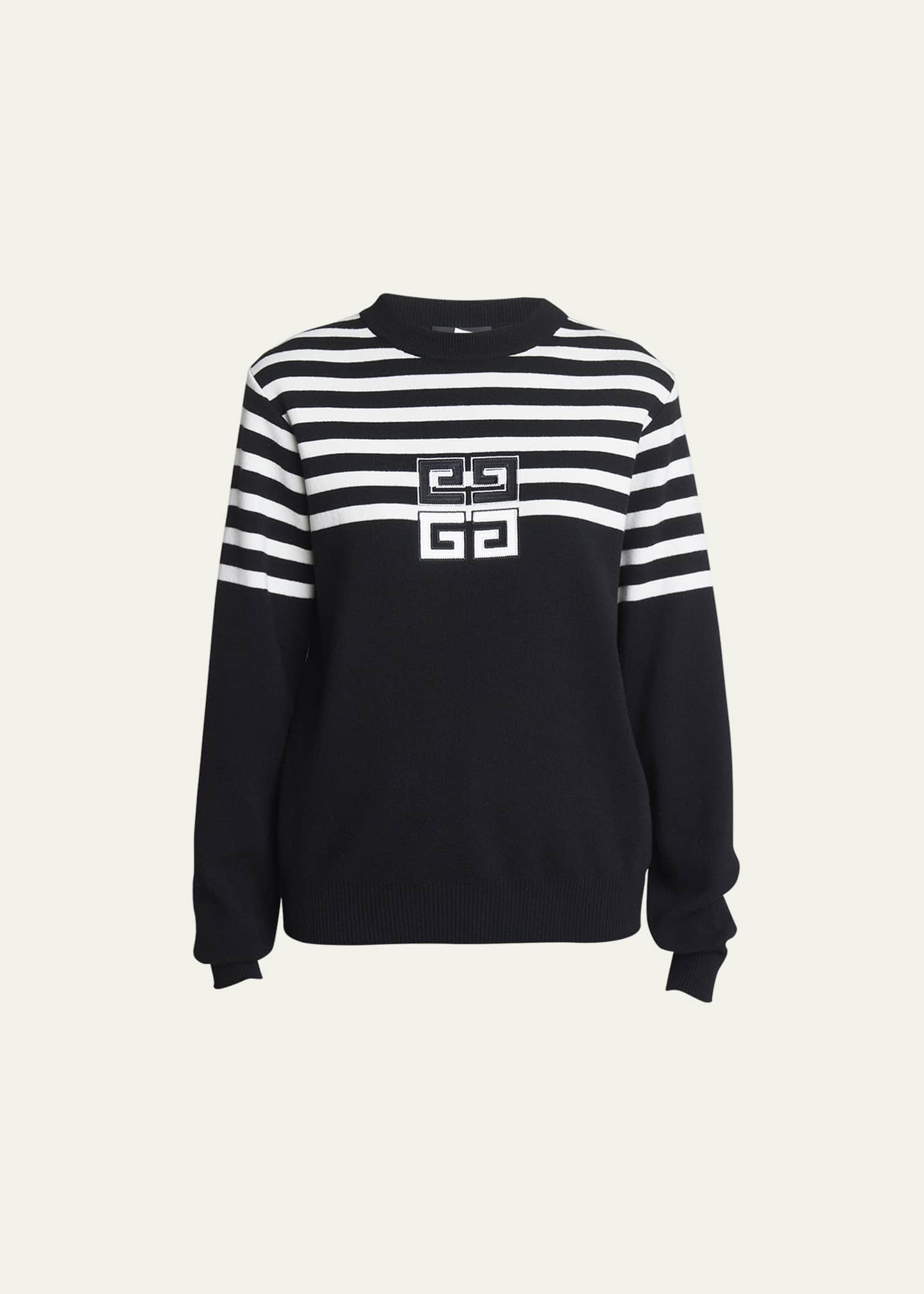 Black Cropped Hoodie by Givenchy on Sale