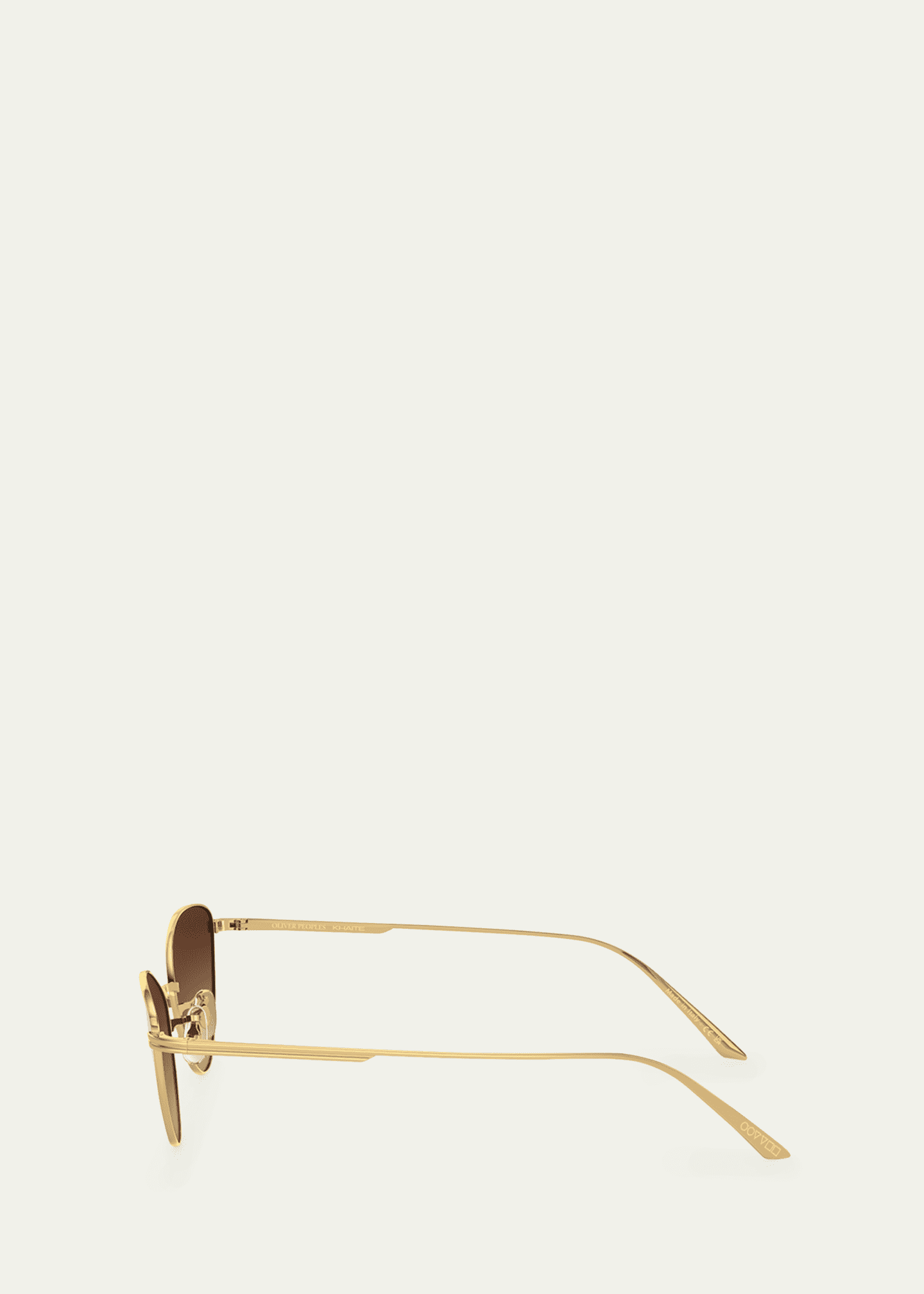 KHAITE x Oliver Peoples Sleek Steel Butterfly Sunglasses Image 3 of 3