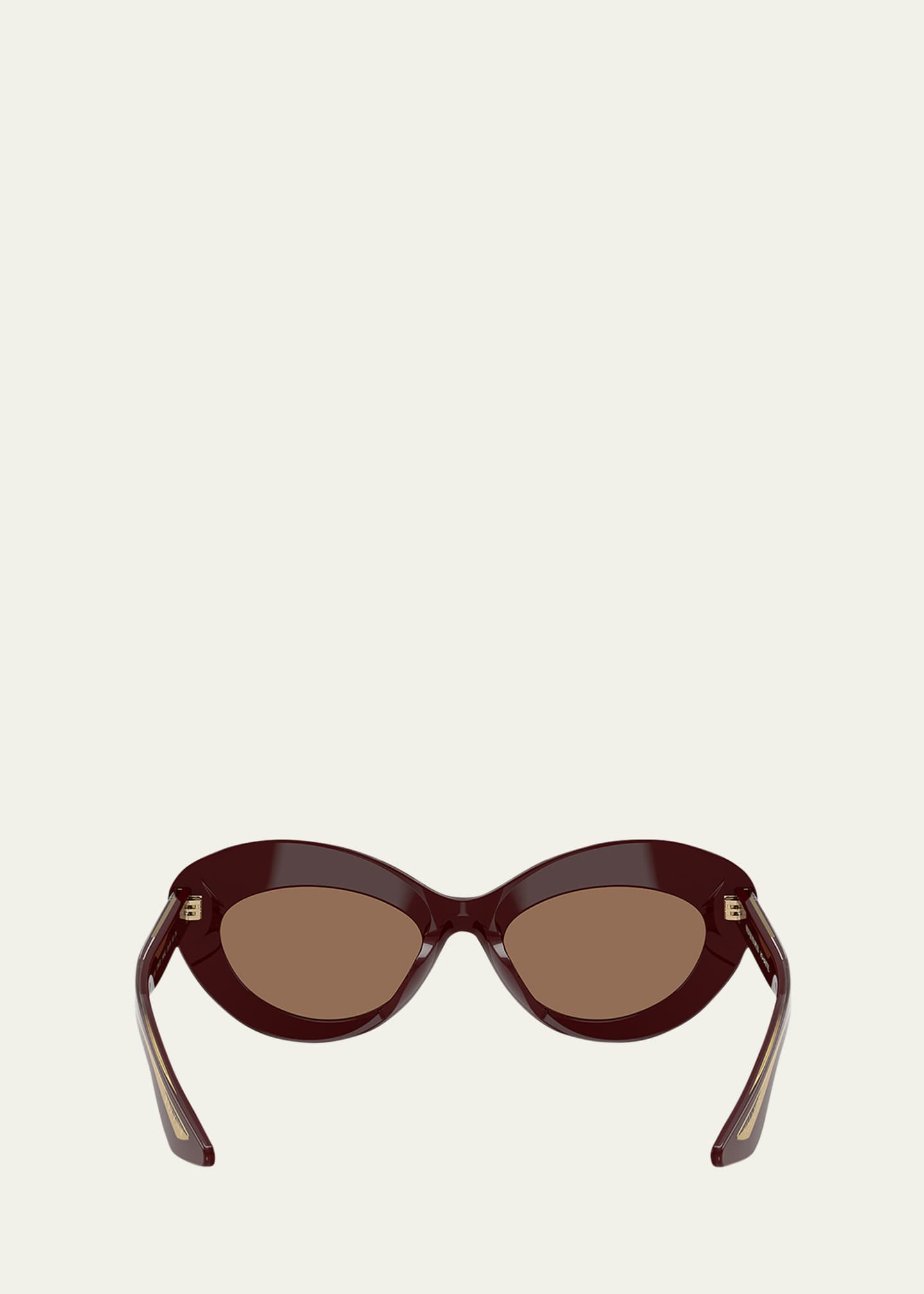 Bold Acetate Oval Sunglasses